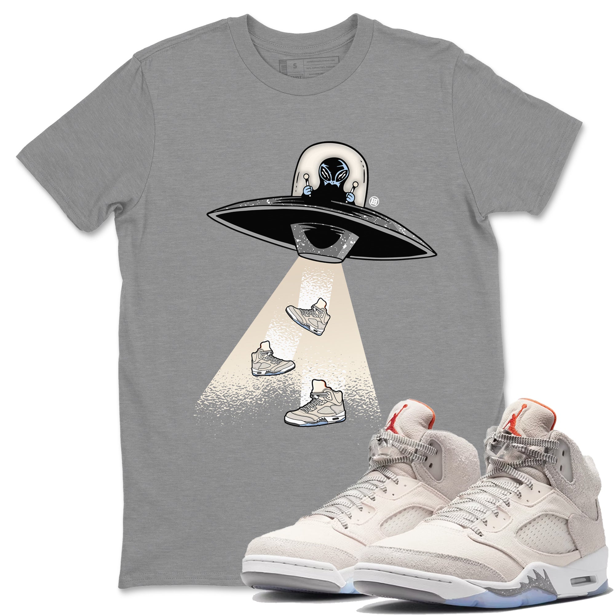 Alien Thief Unisex Tops - Air Jordan 5 Craft
