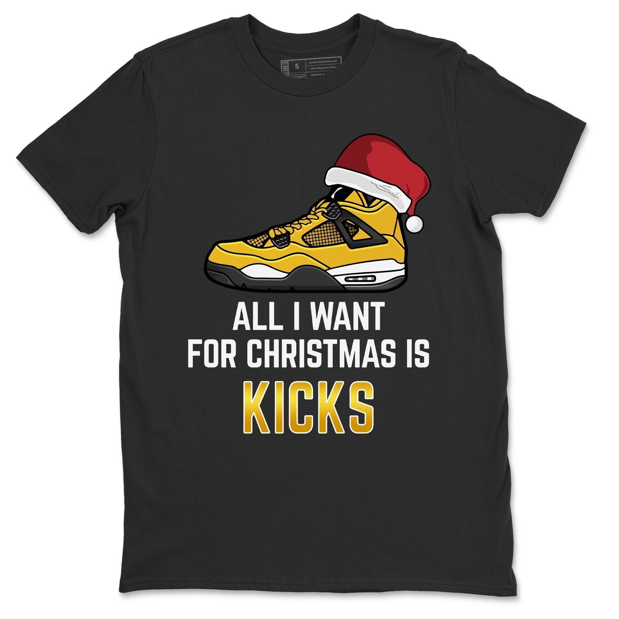 All I Want For Christmas Unisex Tops - Air Jordan 4 Lightning
