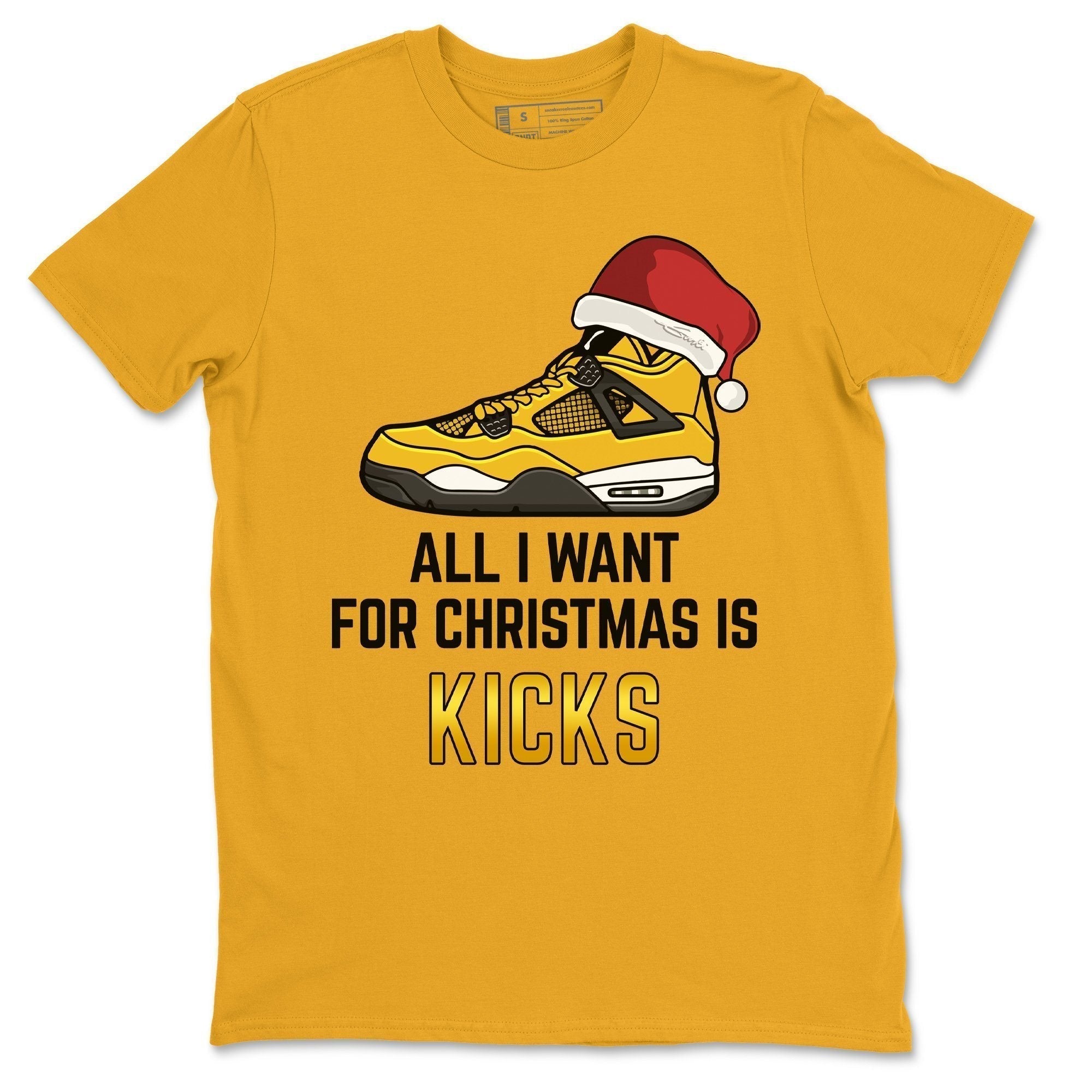 All I Want For Christmas Unisex Tops - Air Jordan 4 Lightning