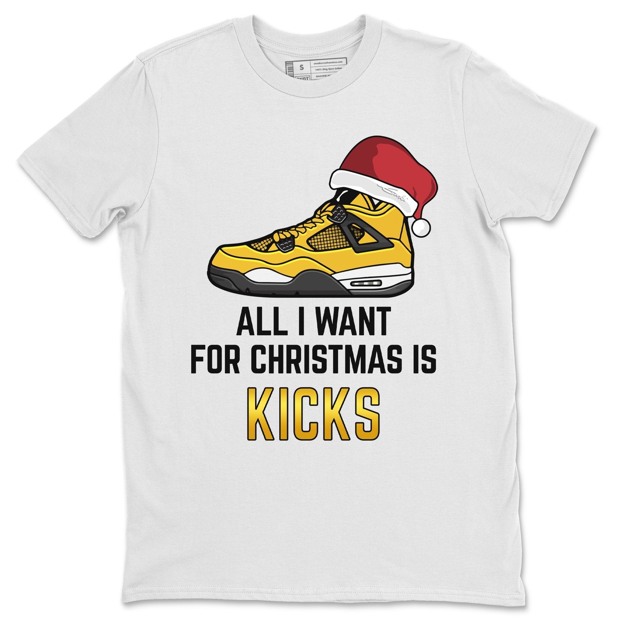 All I Want For Christmas Unisex Tops - Air Jordan 4 Lightning