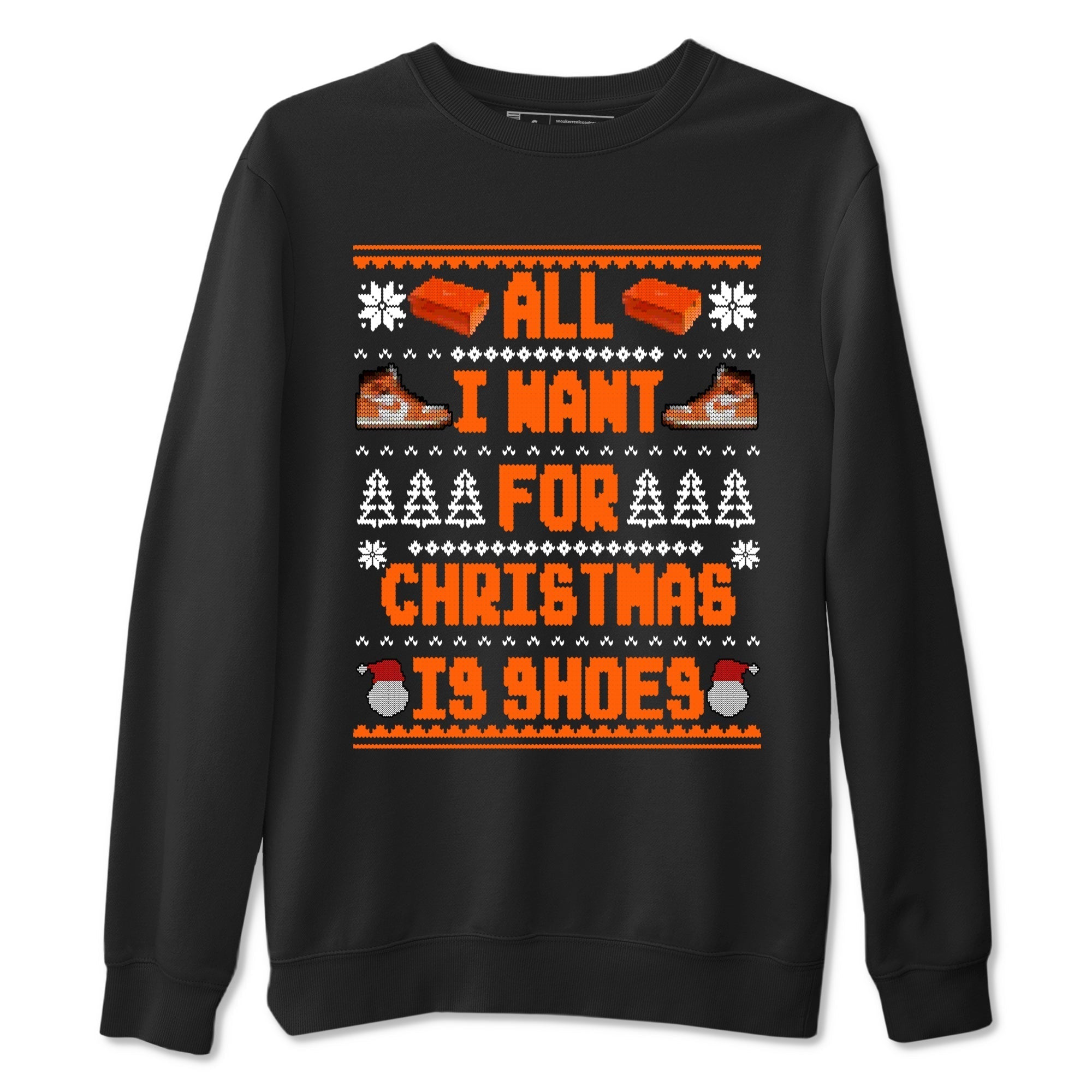 All I Want For Christmas Is Shoes snkmatch Tees - Air Jordan 1 Starfish