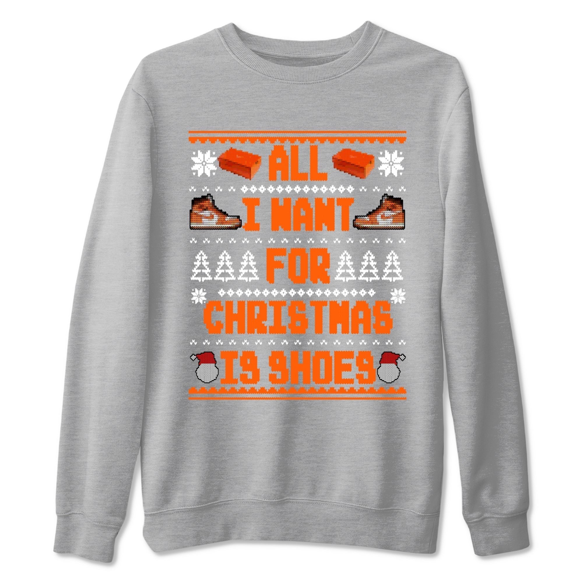 All I Want For Christmas Is Shoes snkmatch Tees - Air Jordan 1 Starfish