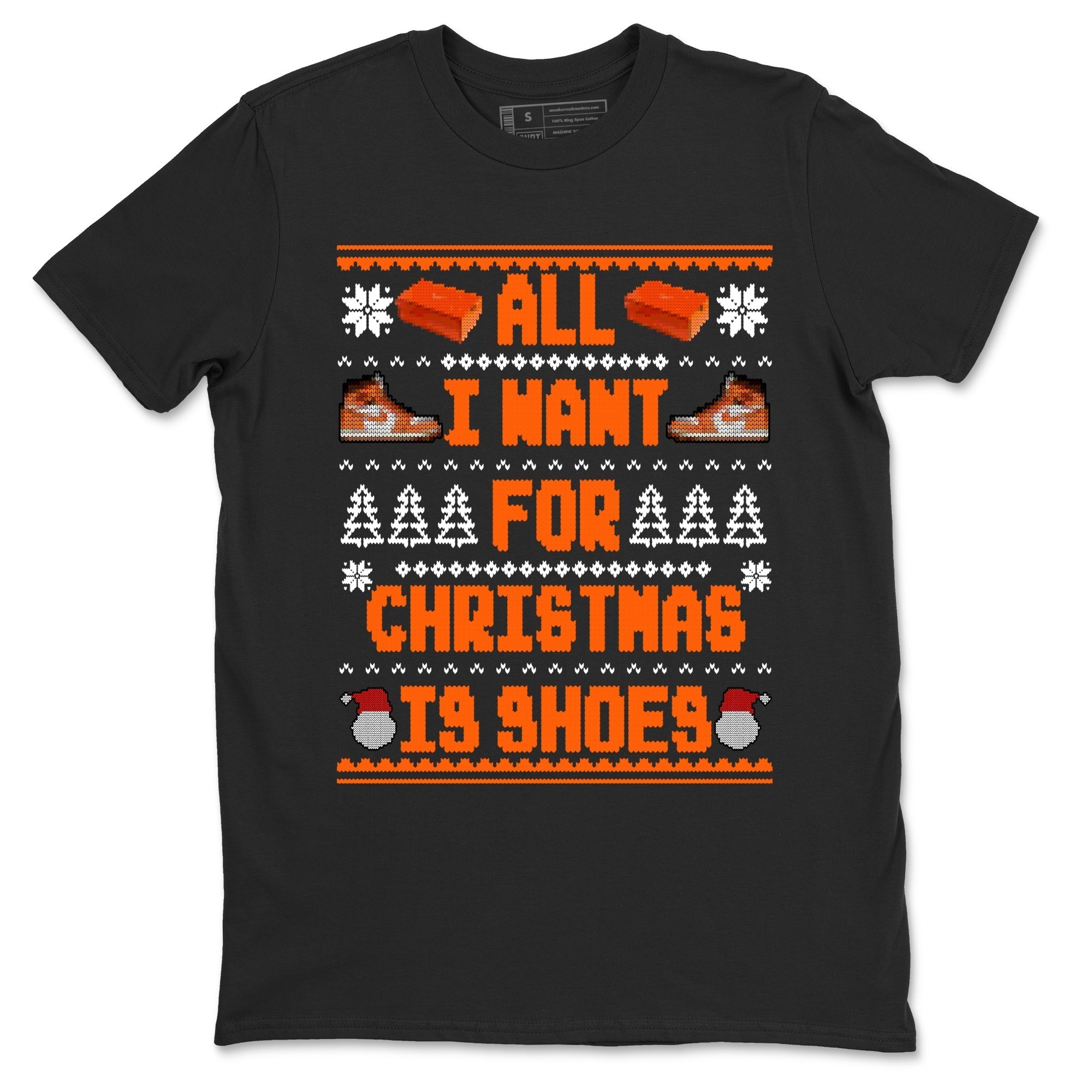 All I Want For Christmas Is Shoes snkmatch Tees - Air Jordan 1 Starfish