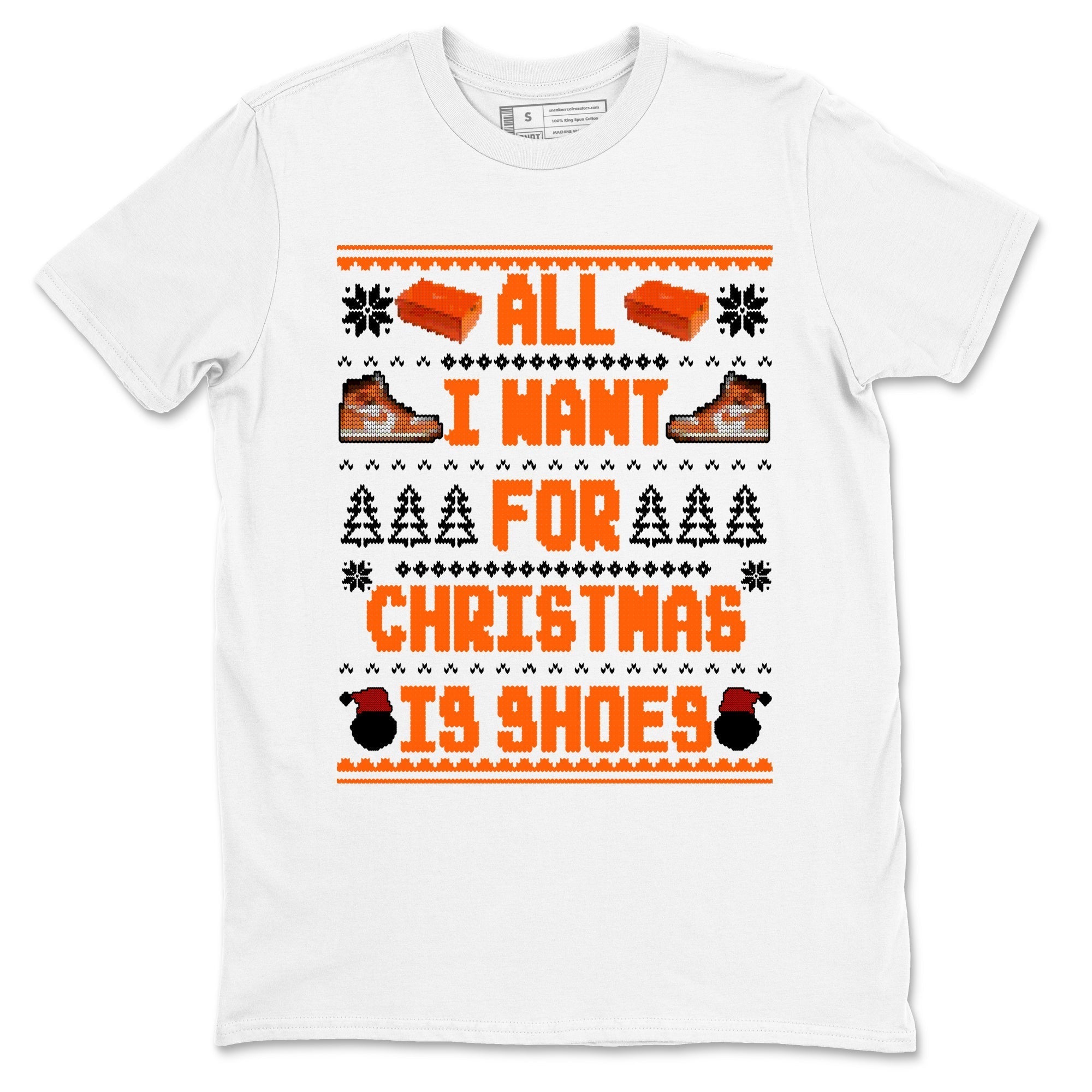 All I Want For Christmas Is Shoes snkmatch Tees - Air Jordan 1 Starfish