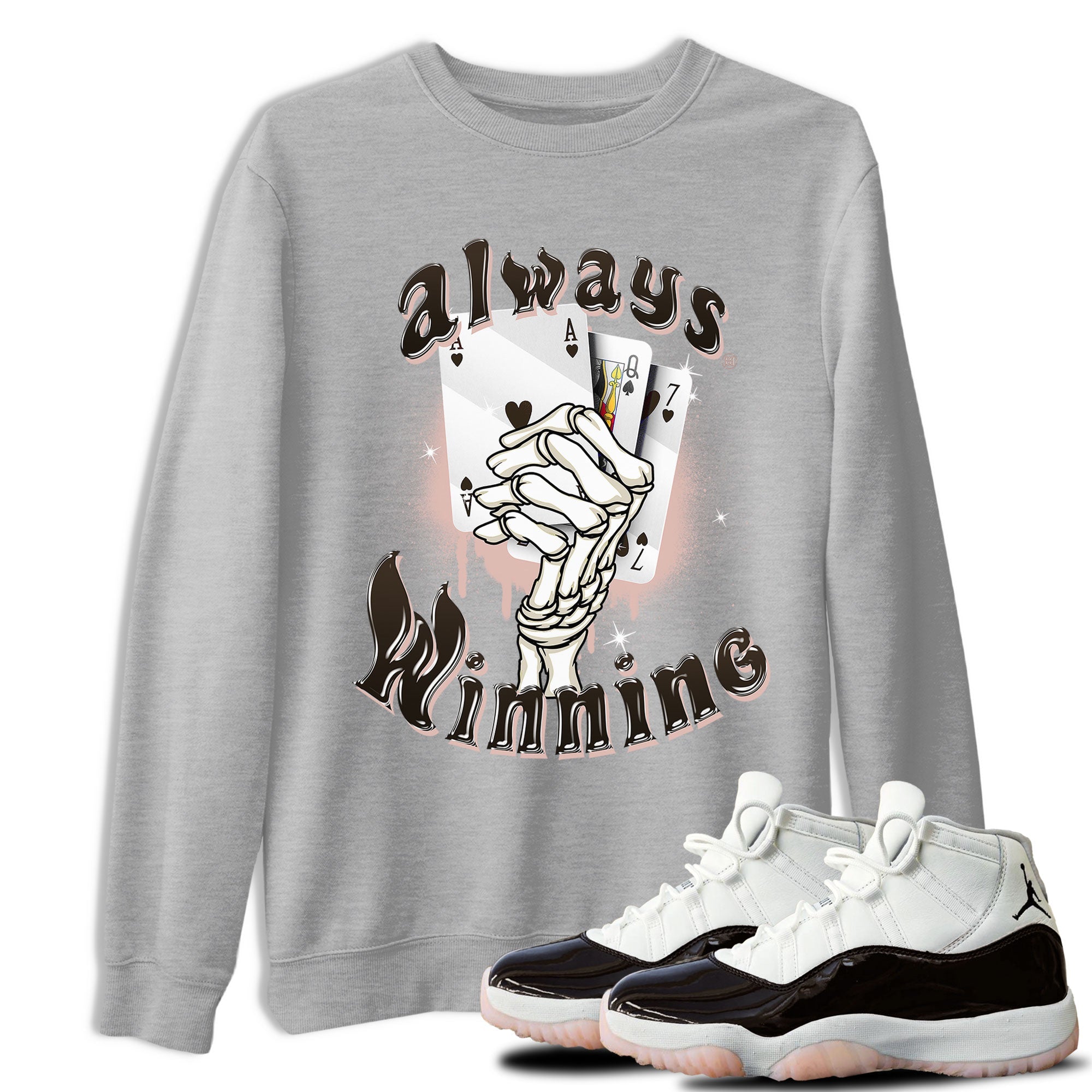 Always Winning snkmatch Tee - Air Jordan 11 Neapolitan
