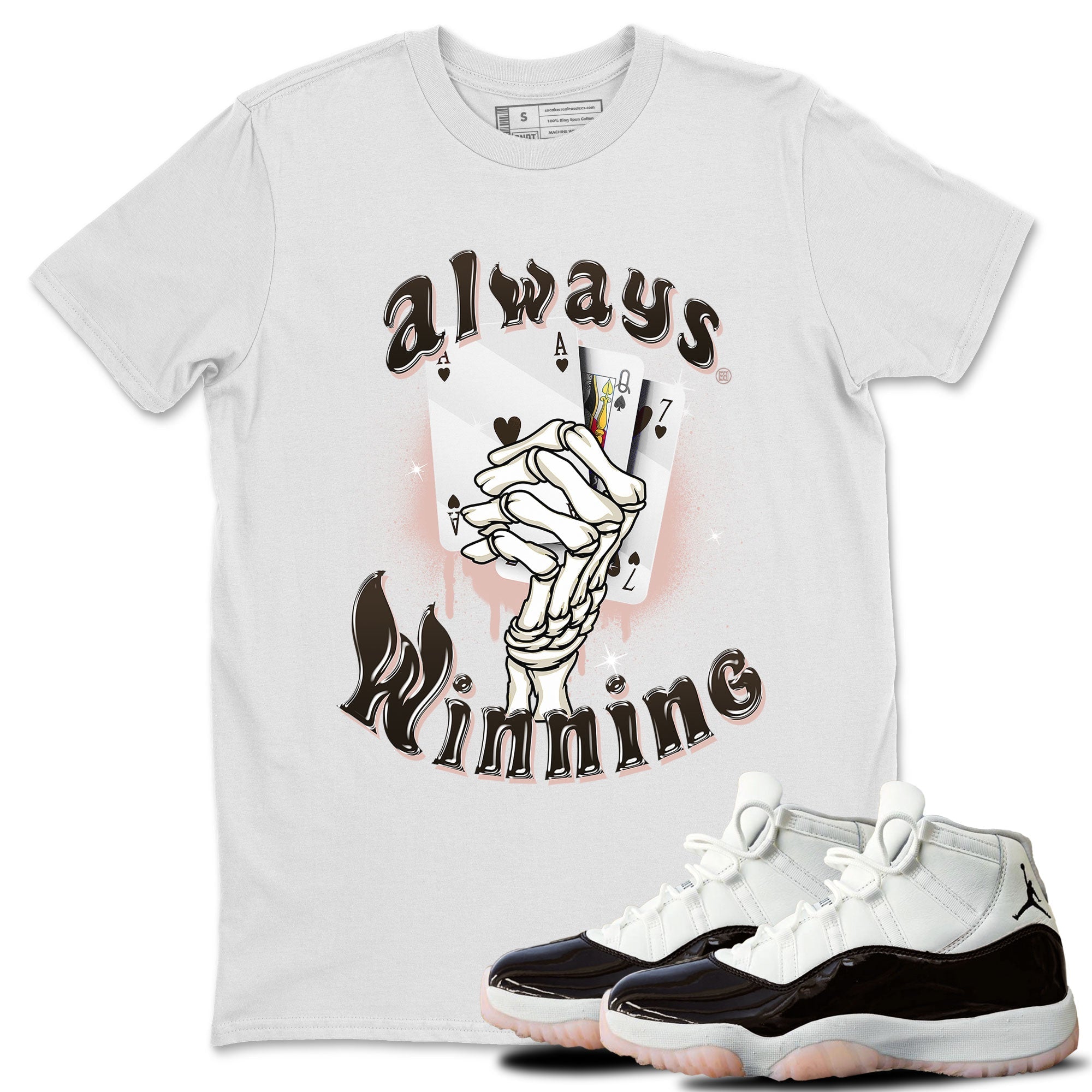 Always Winning snkmatch Tee - Air Jordan 11 Neapolitan