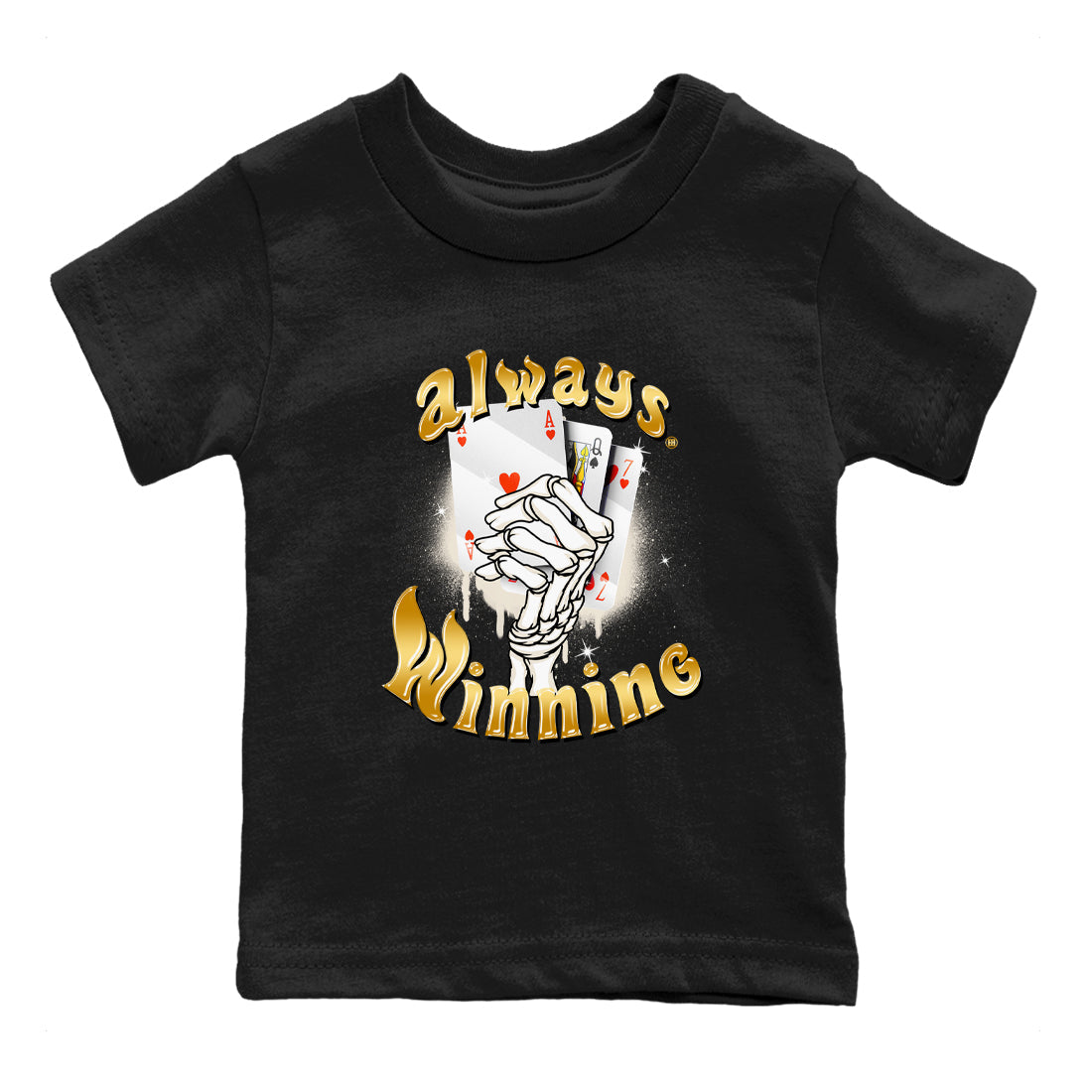 Always Winning snkmatch Tees Kids - Air Jordan 12 Phantom