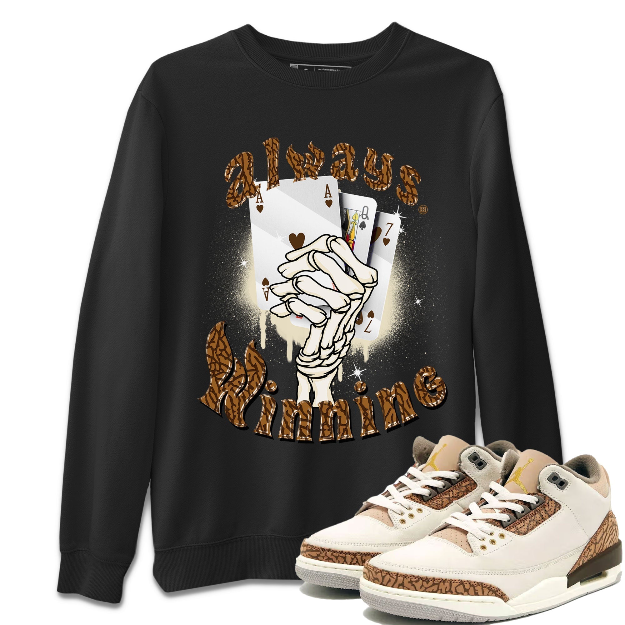 Always Winning snkmatch Tee - Air Jordan 3 Palomino