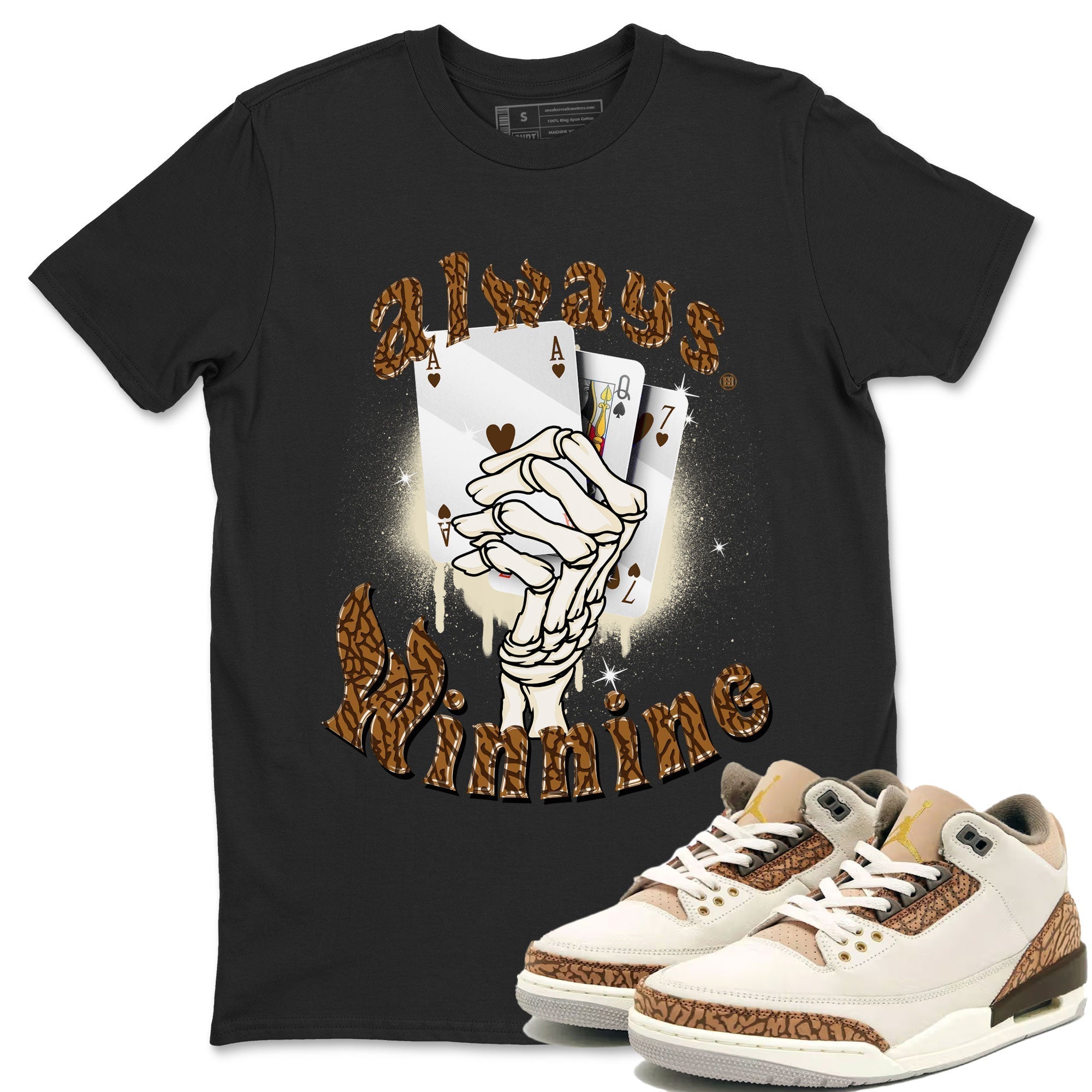 Always Winning snkmatch Tee - Air Jordan 3 Palomino
