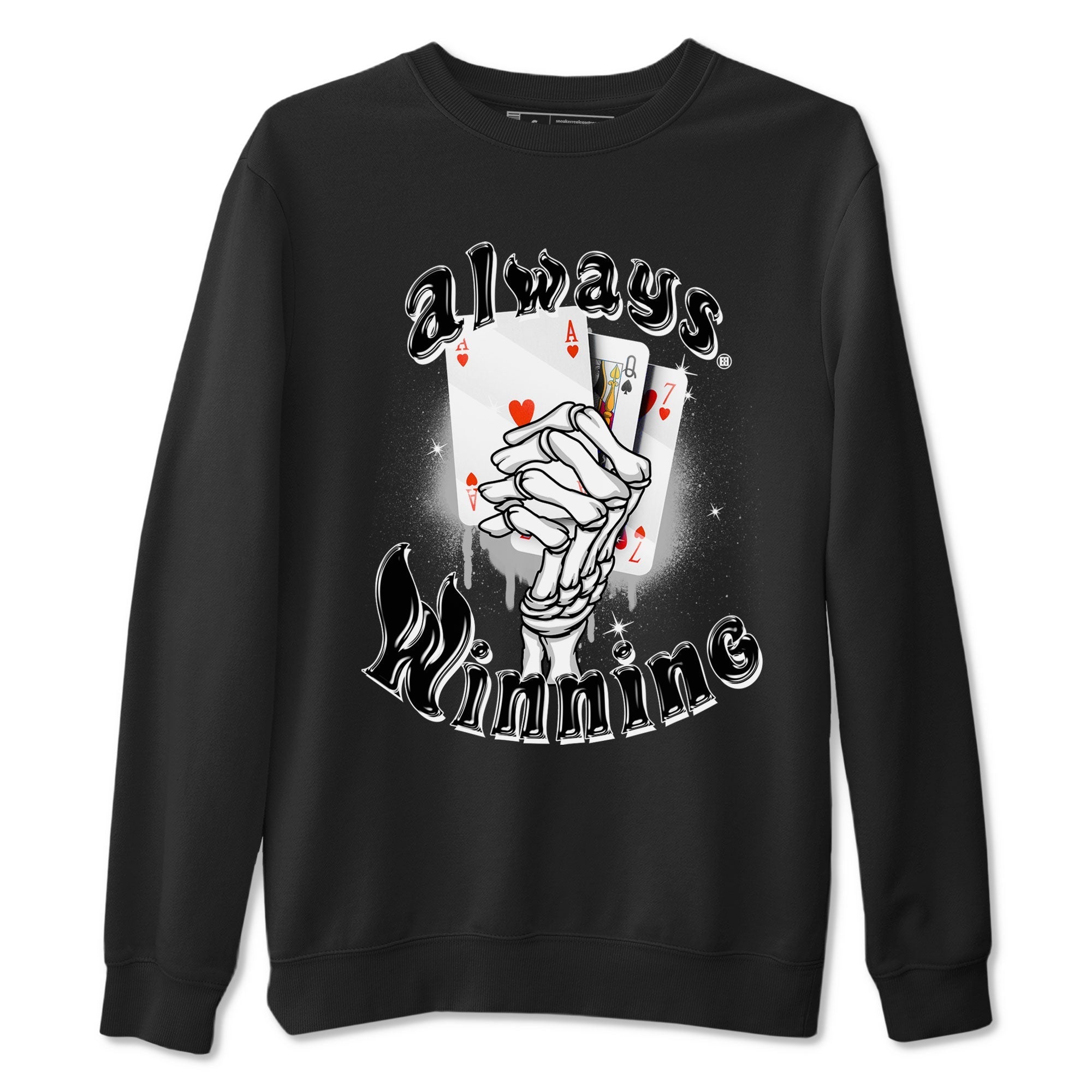 Always Winning snkmatch Tees - Air Jordan 4 Bred Reimagined