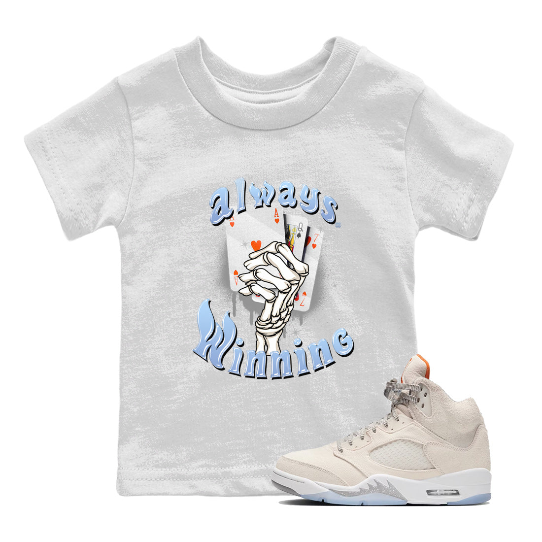 Always Winning Kids Tops - Air Jordan 5 Craft