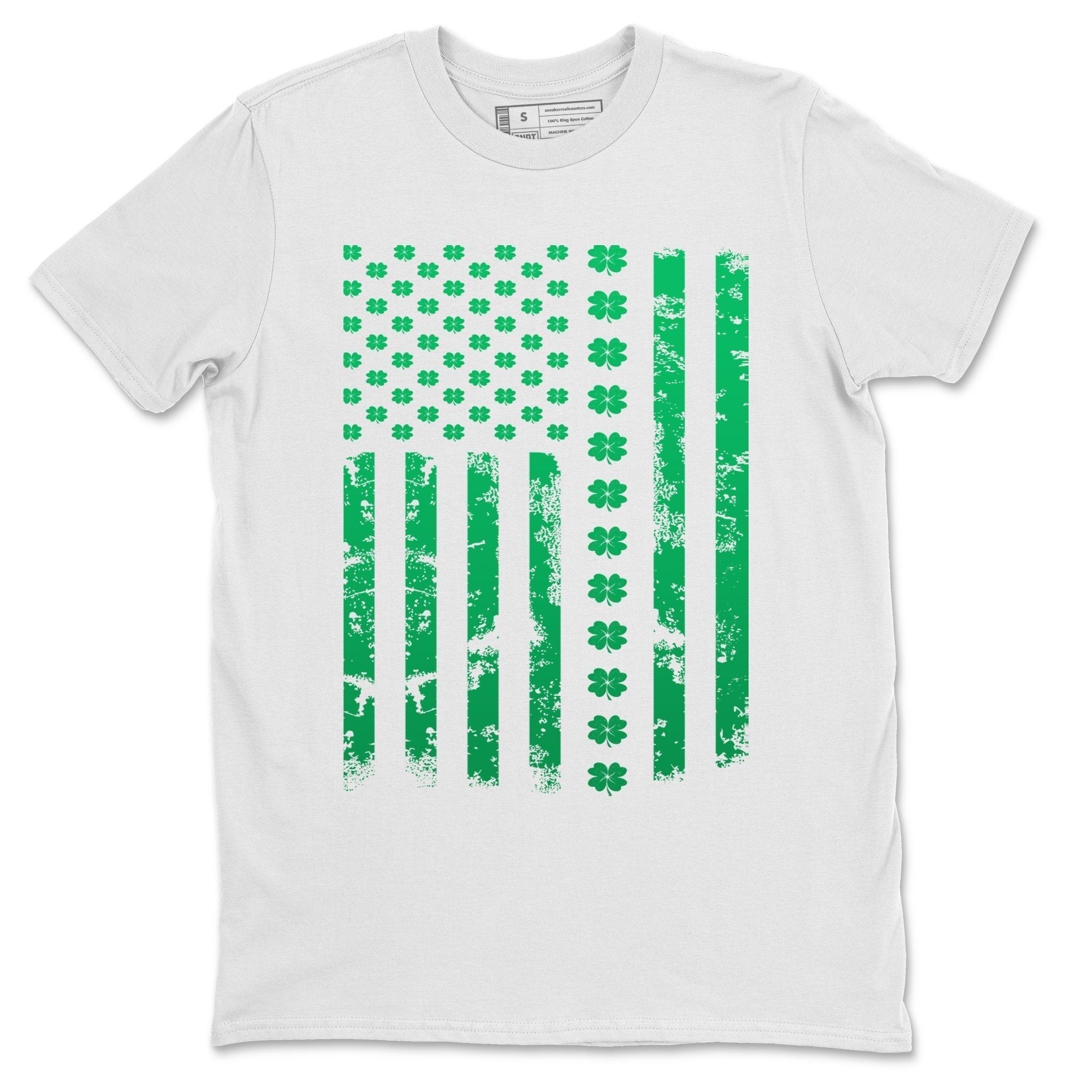 American Flag Unisex Tops - Air Jordan 1 Lucky Green