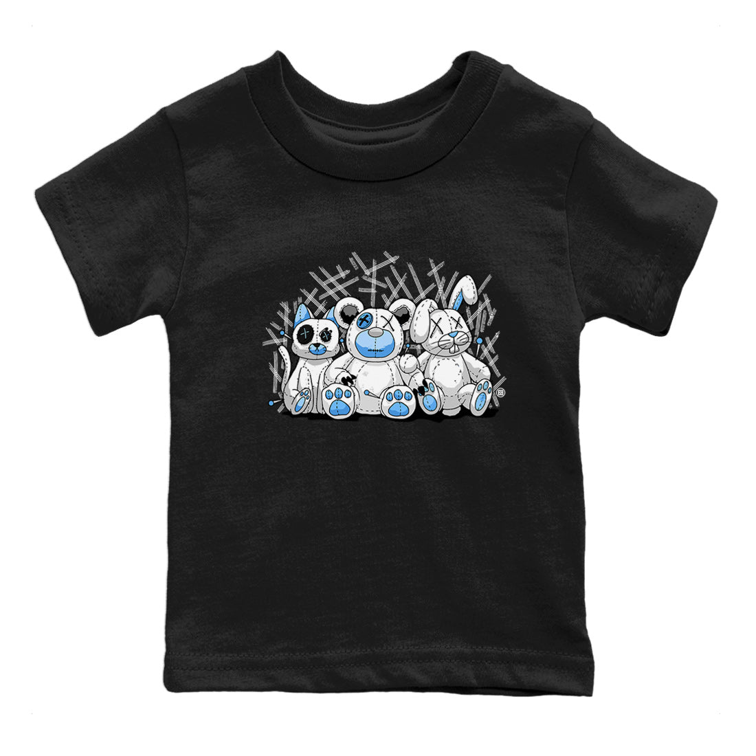 Animal Homies Kids Tops - Air Jordan 1 UNC Toe