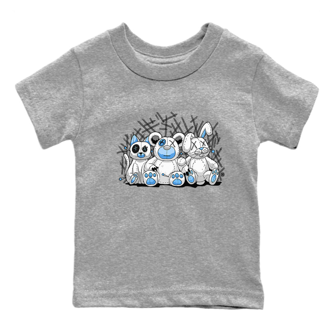 Animal Homies Kids Tops - Air Jordan 1 UNC Toe