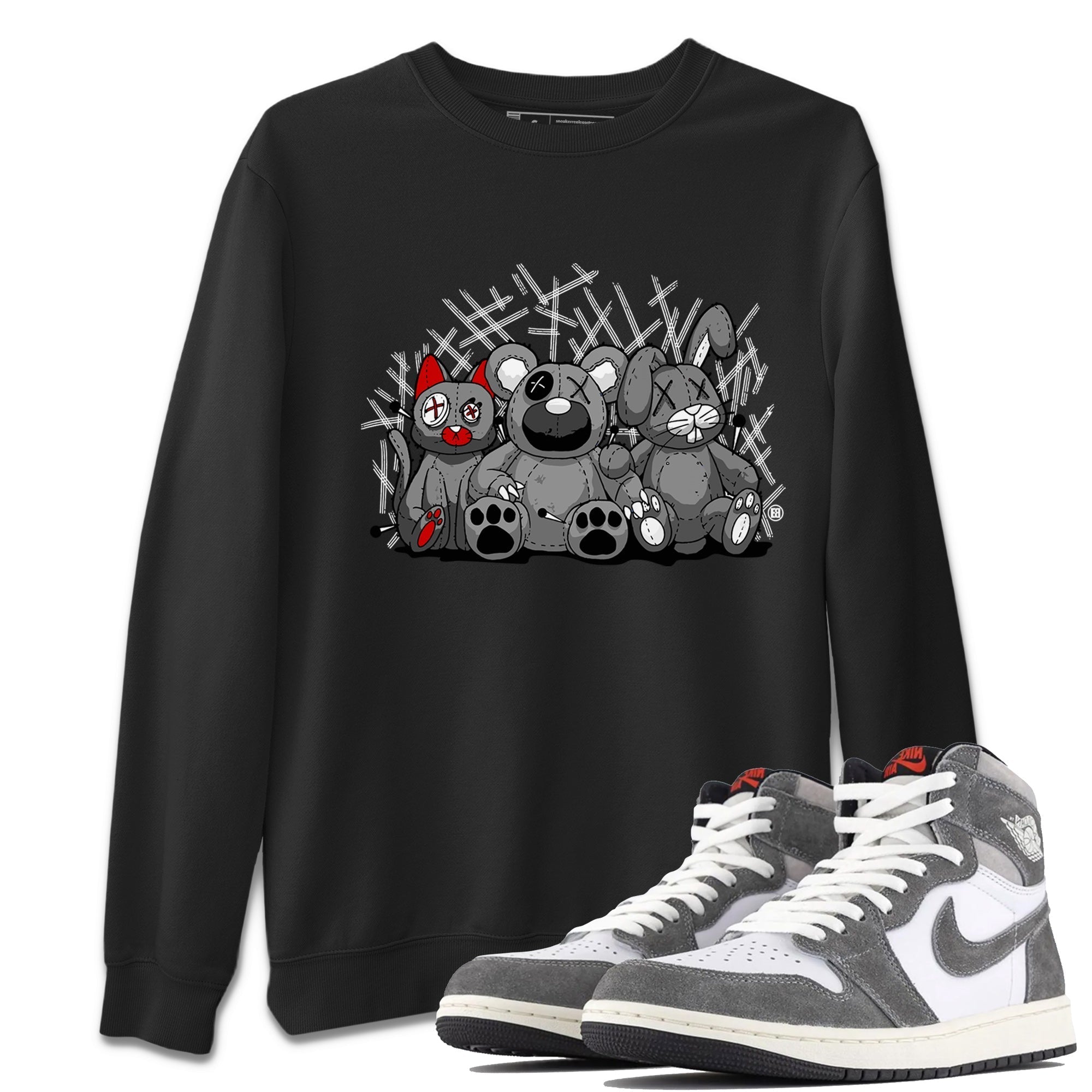 Animal Homies Unisex Tops - Air Jordan 1 Washed Heritage