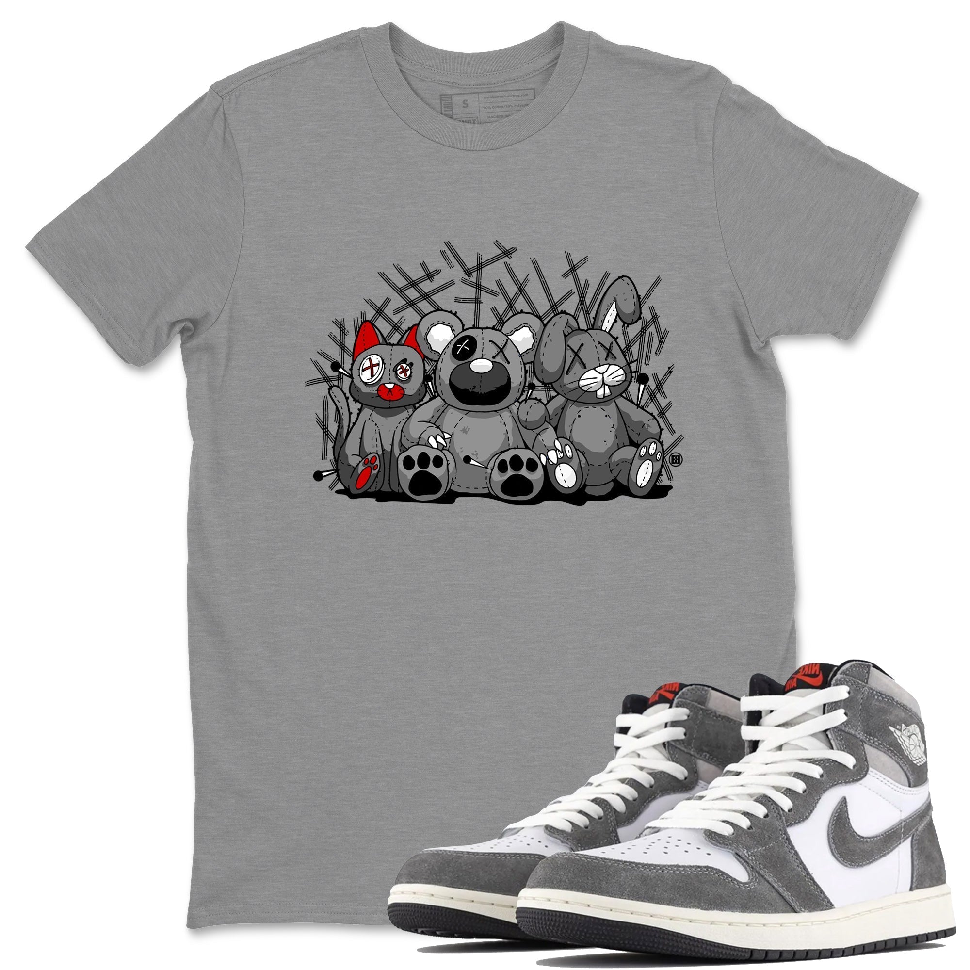 Animal Homies Unisex Tops - Air Jordan 1 Washed Heritage