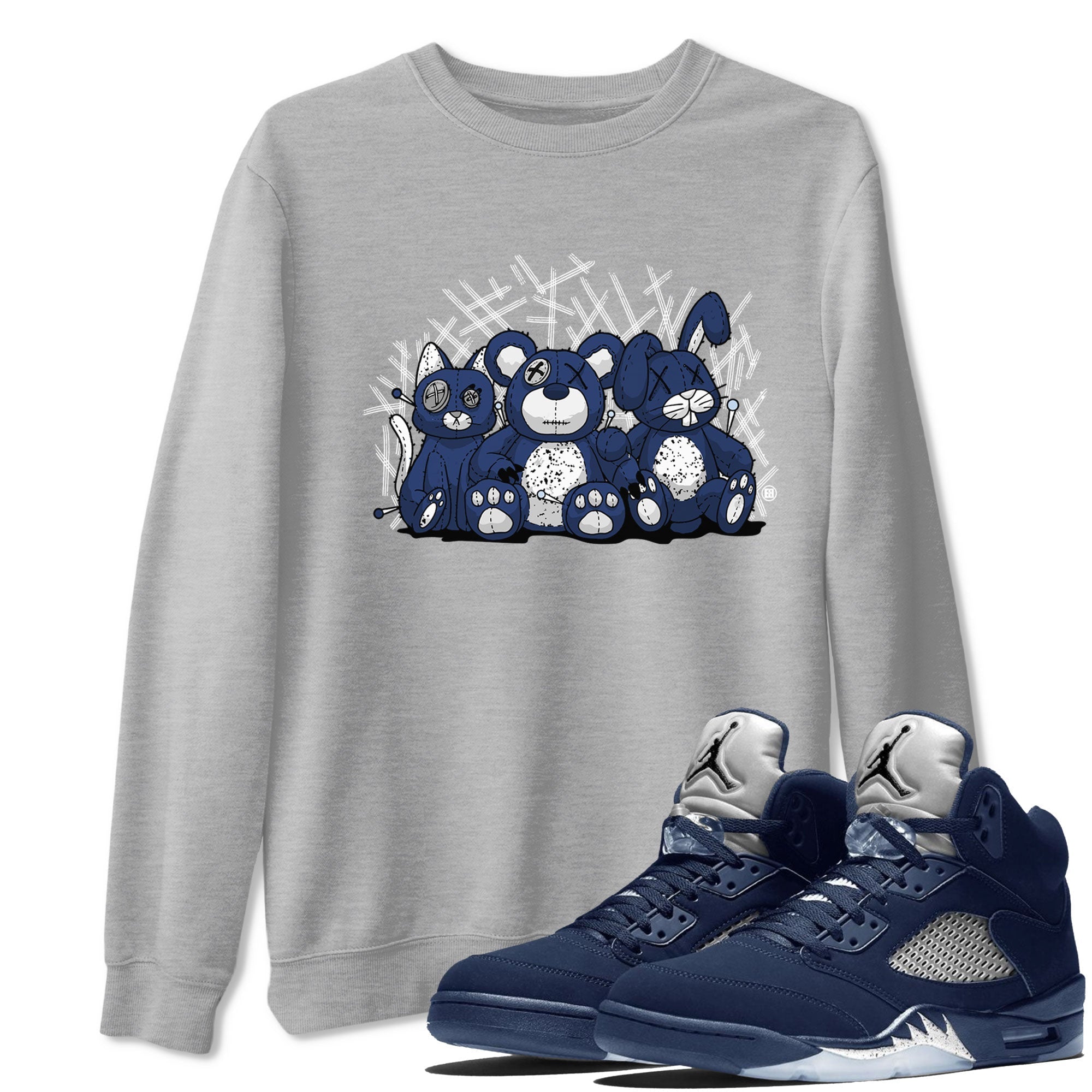 Animal Homies snkmatch Tee - Air Jordan 5 Georgetown