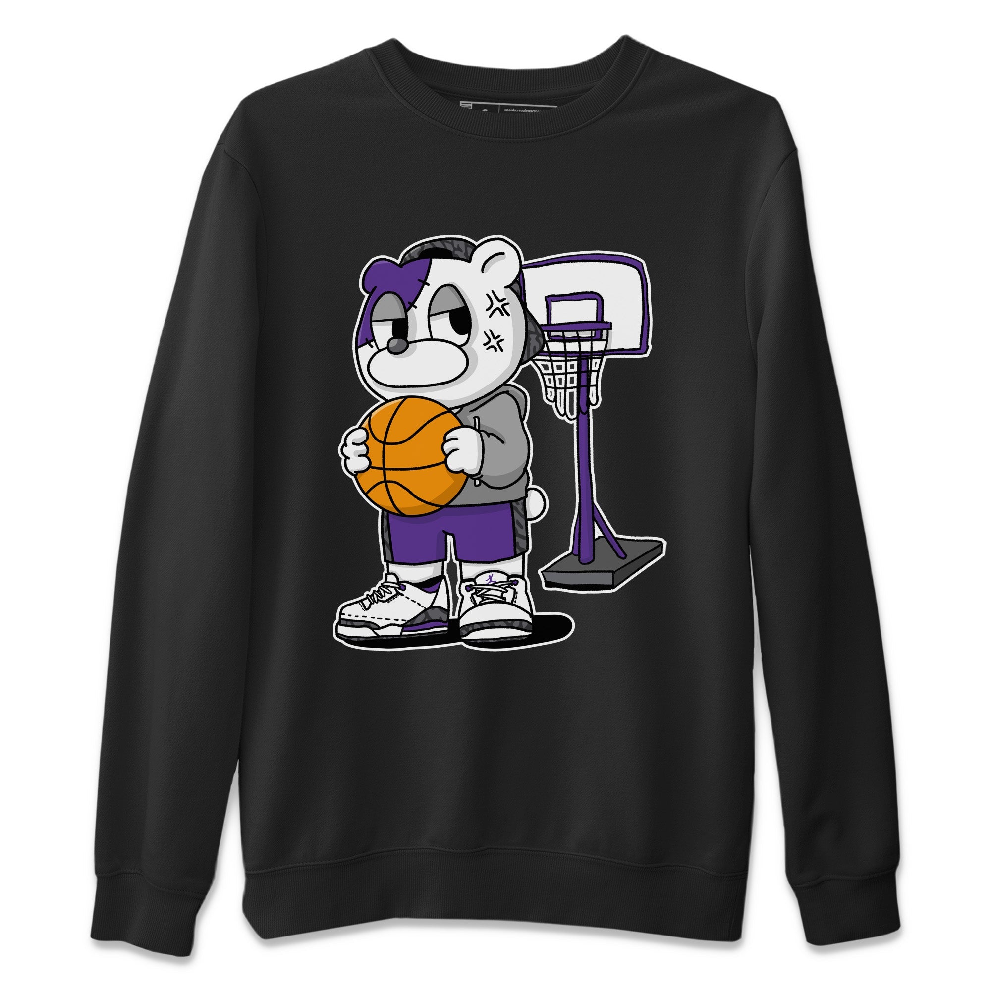Annoyed Bear Unisex Tops - Air Jordan 3 Dark Iris