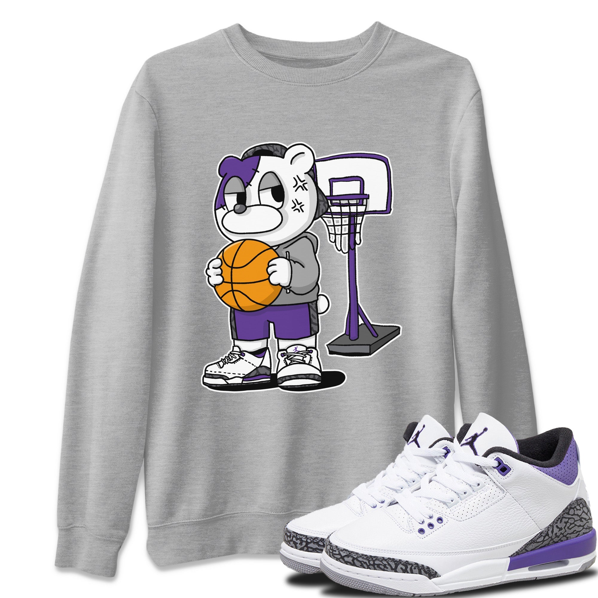 Annoyed Bear Unisex Tops - Air Jordan 3 Dark Iris