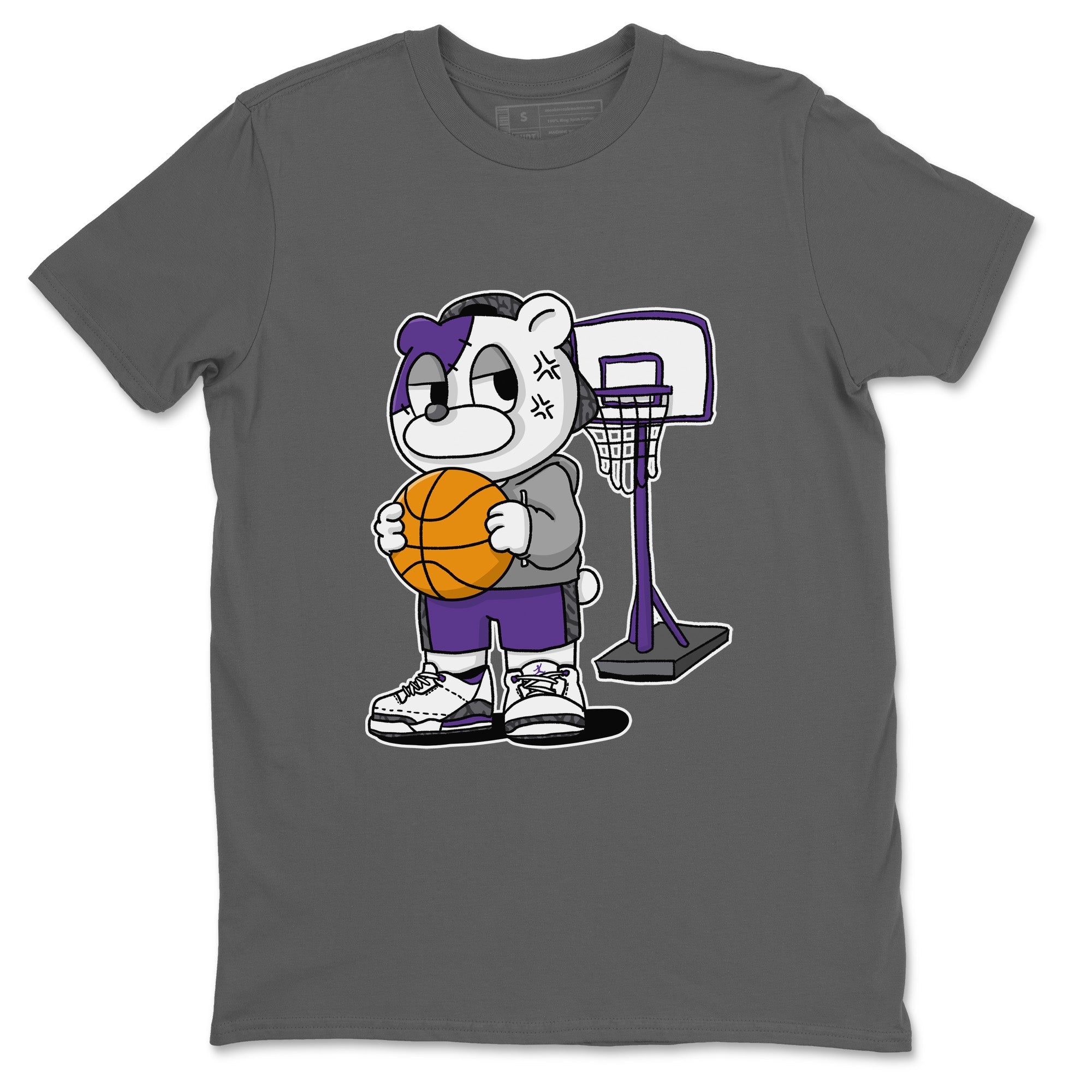 Annoyed Bear Unisex Tops - Air Jordan 3 Dark Iris