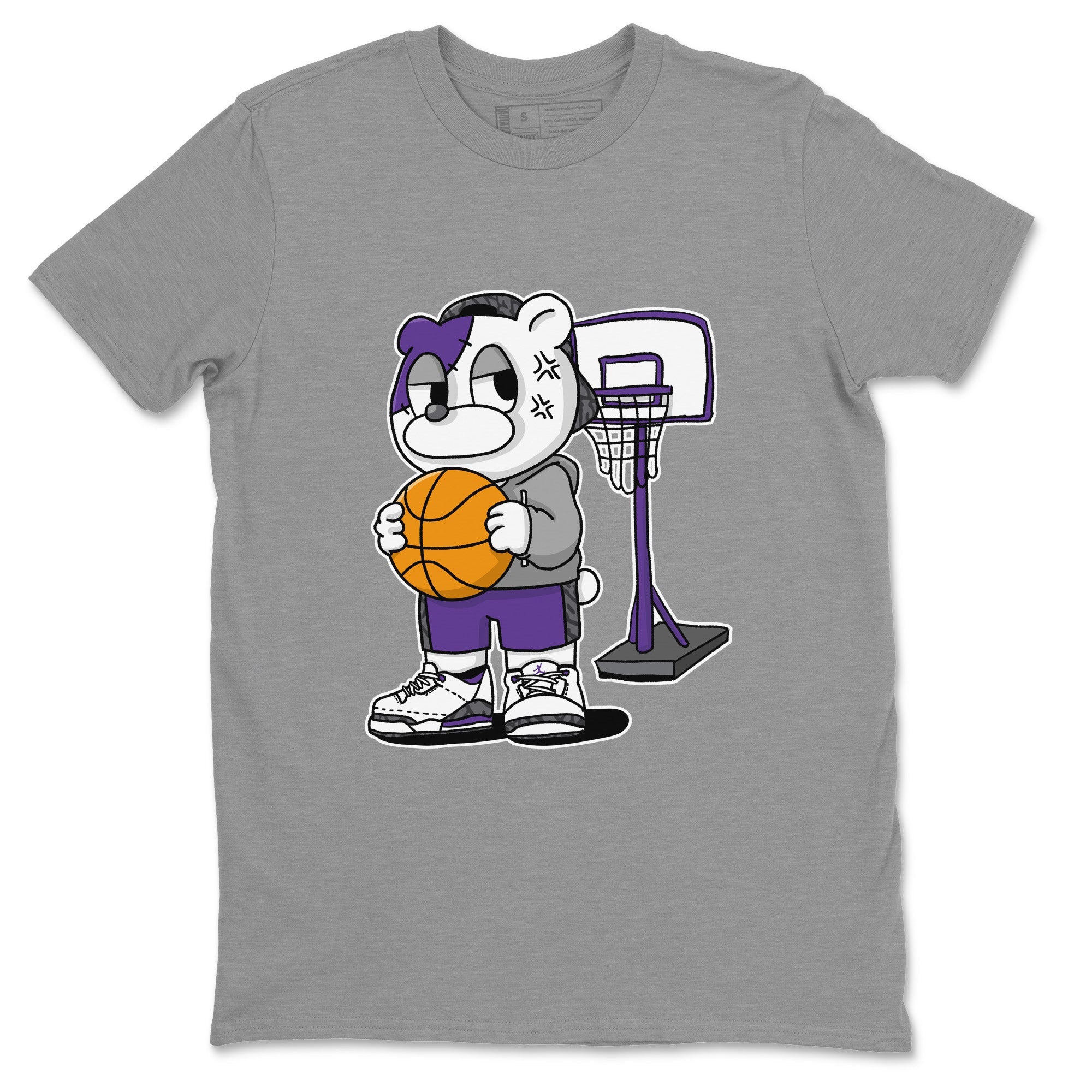Annoyed Bear Unisex Tops - Air Jordan 3 Dark Iris