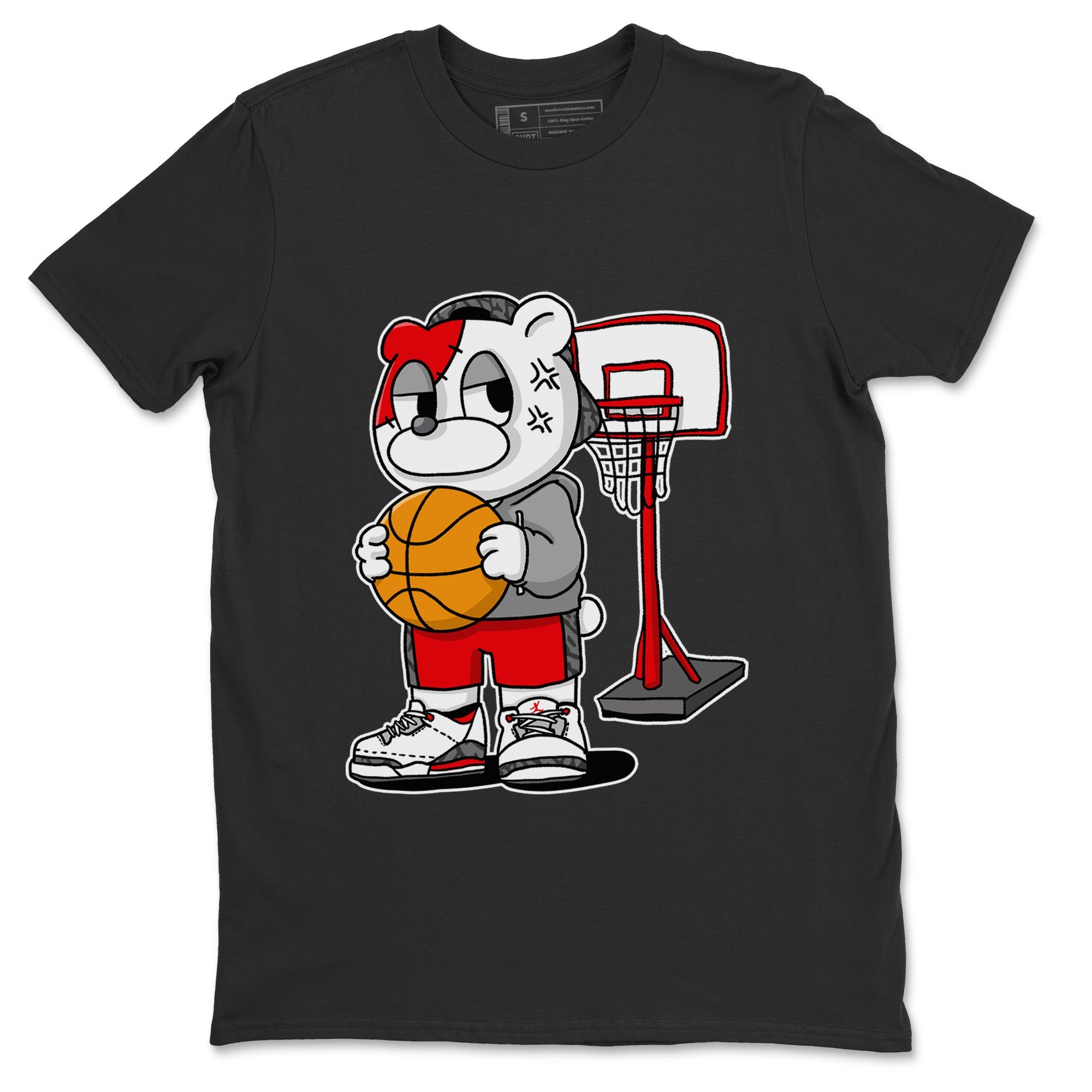 Annoyed Bear Unisex Tops - Air Jordan 3 Fire Red