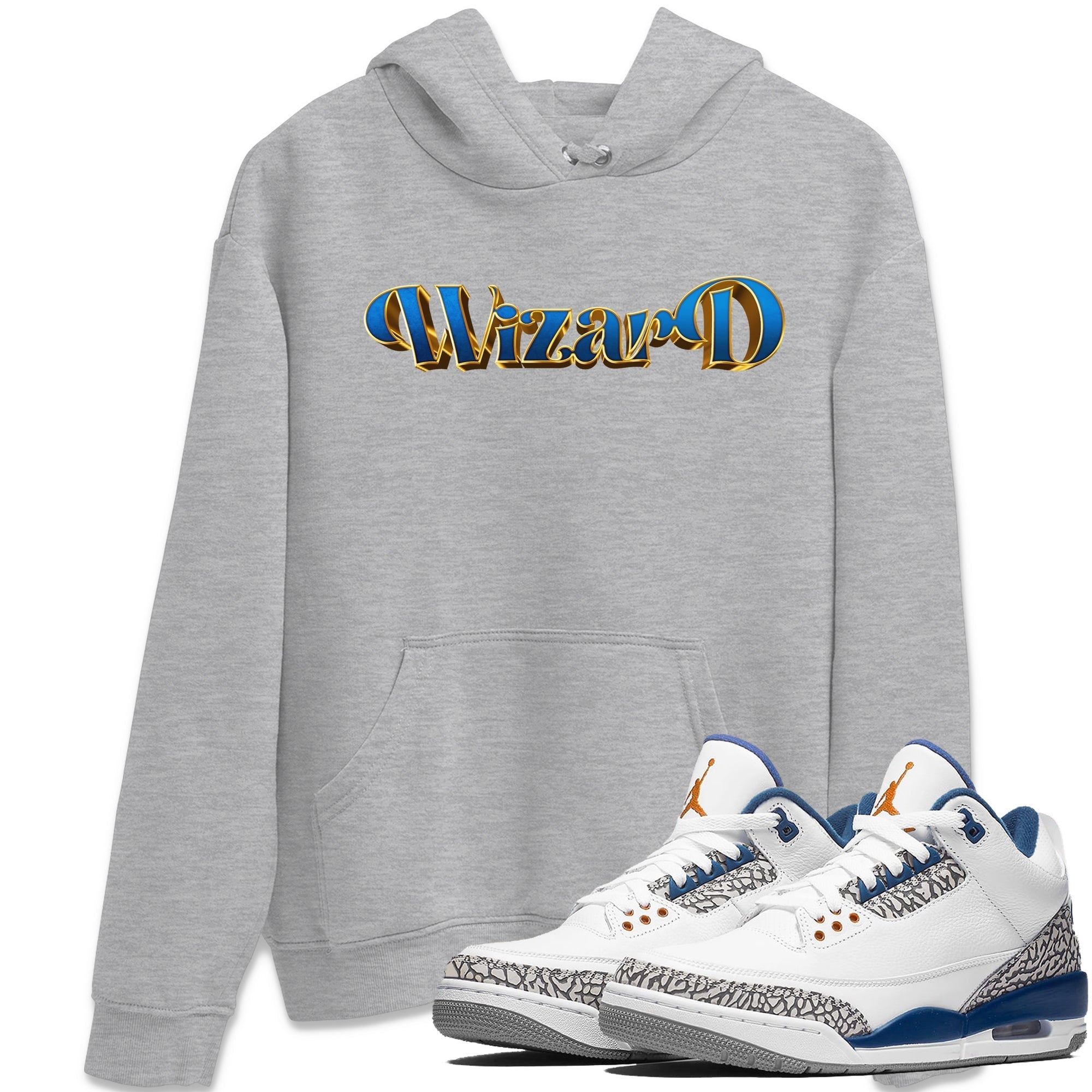 Antique Typo Unisex Tops - Air Jordan 3 Wizards