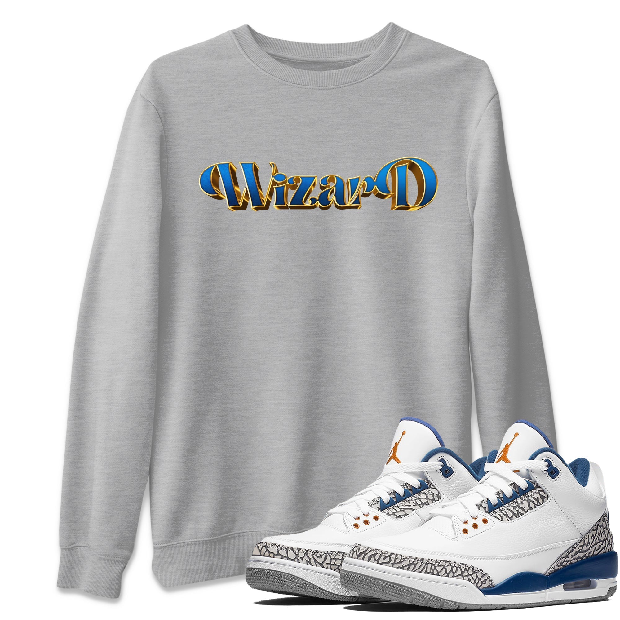 Antique Typo Unisex Tops - Air Jordan 3 Wizards