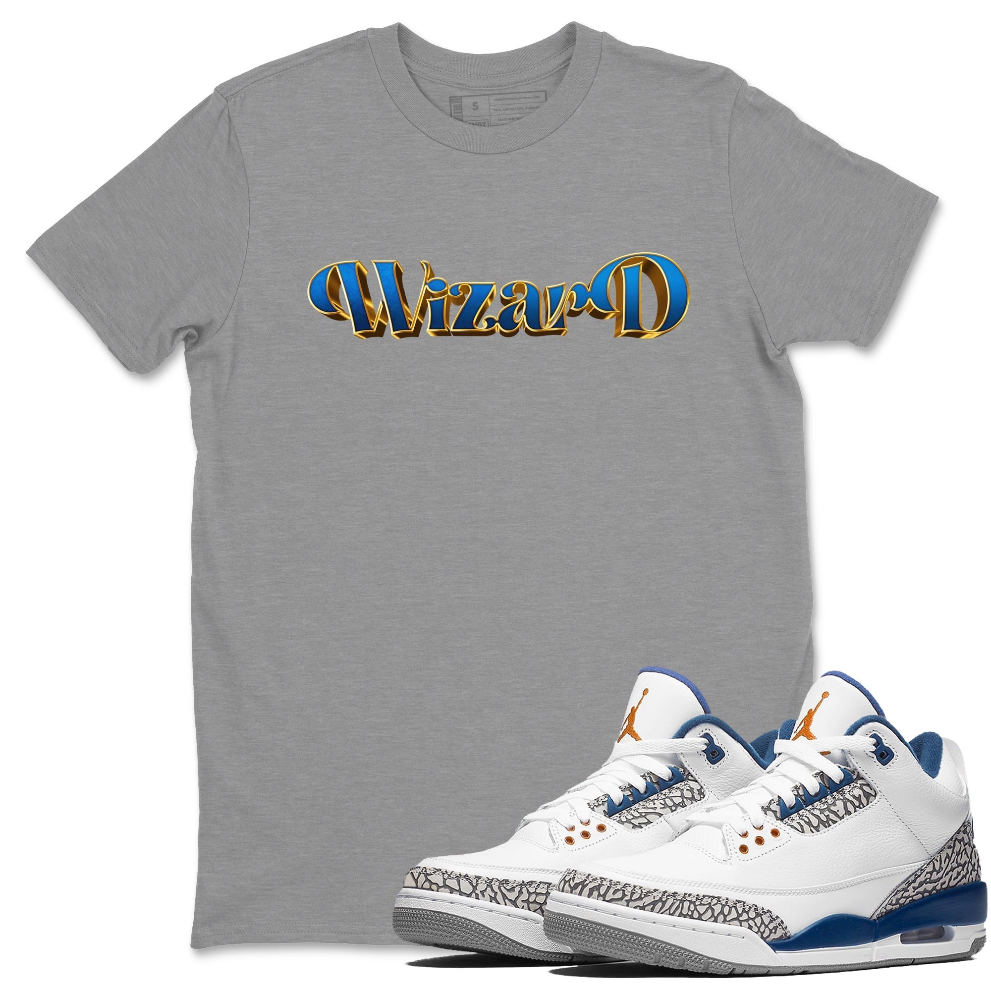 Antique Typo Unisex Tops - Air Jordan 3 Wizards