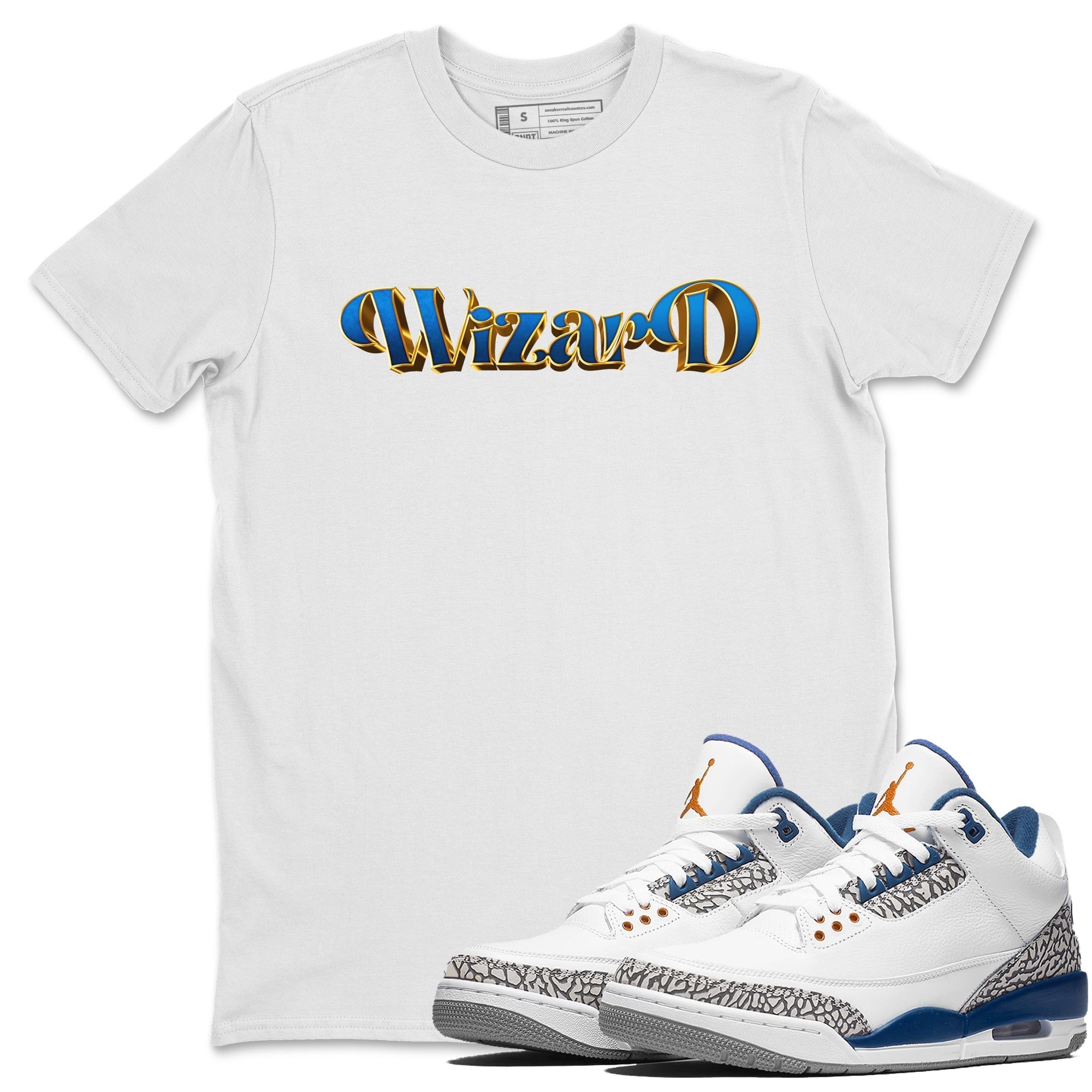 Antique Typo Unisex Tops - Air Jordan 3 Wizards