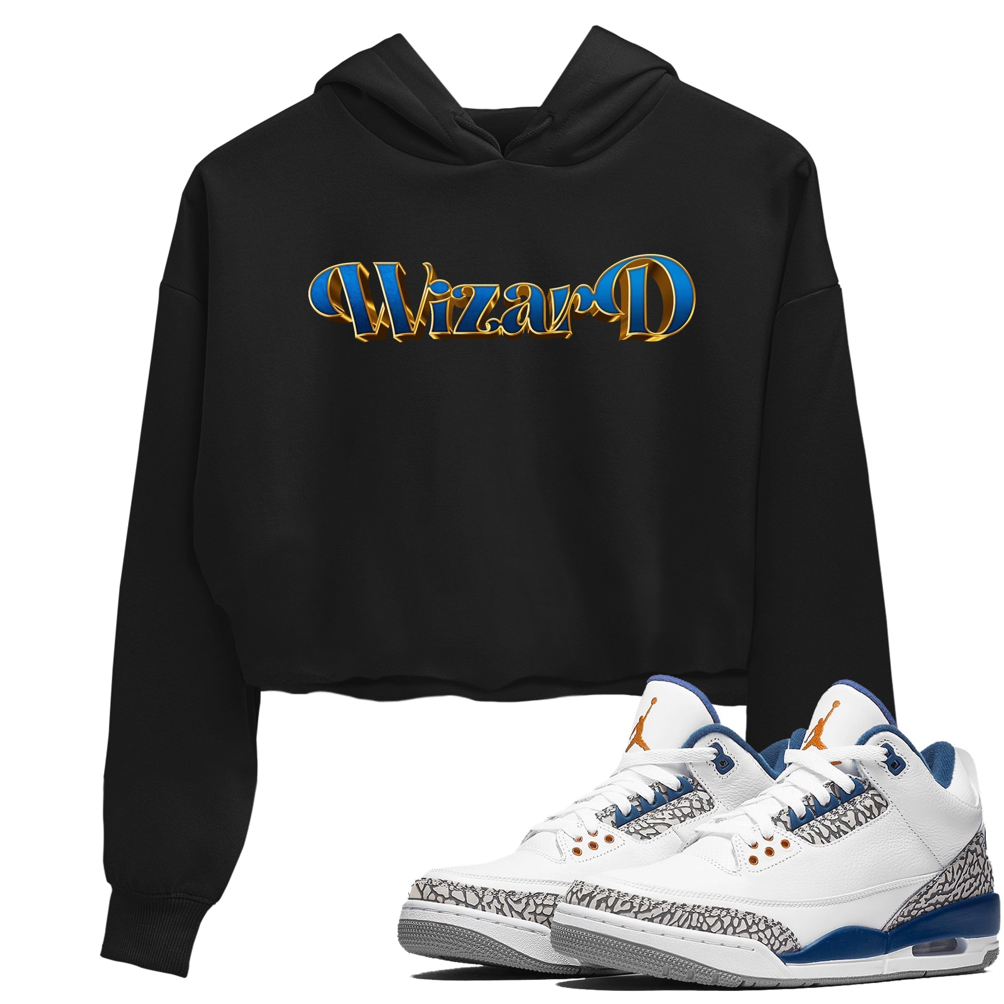 Antique Typo Women's Tops - Air Jordan 3 Wizards