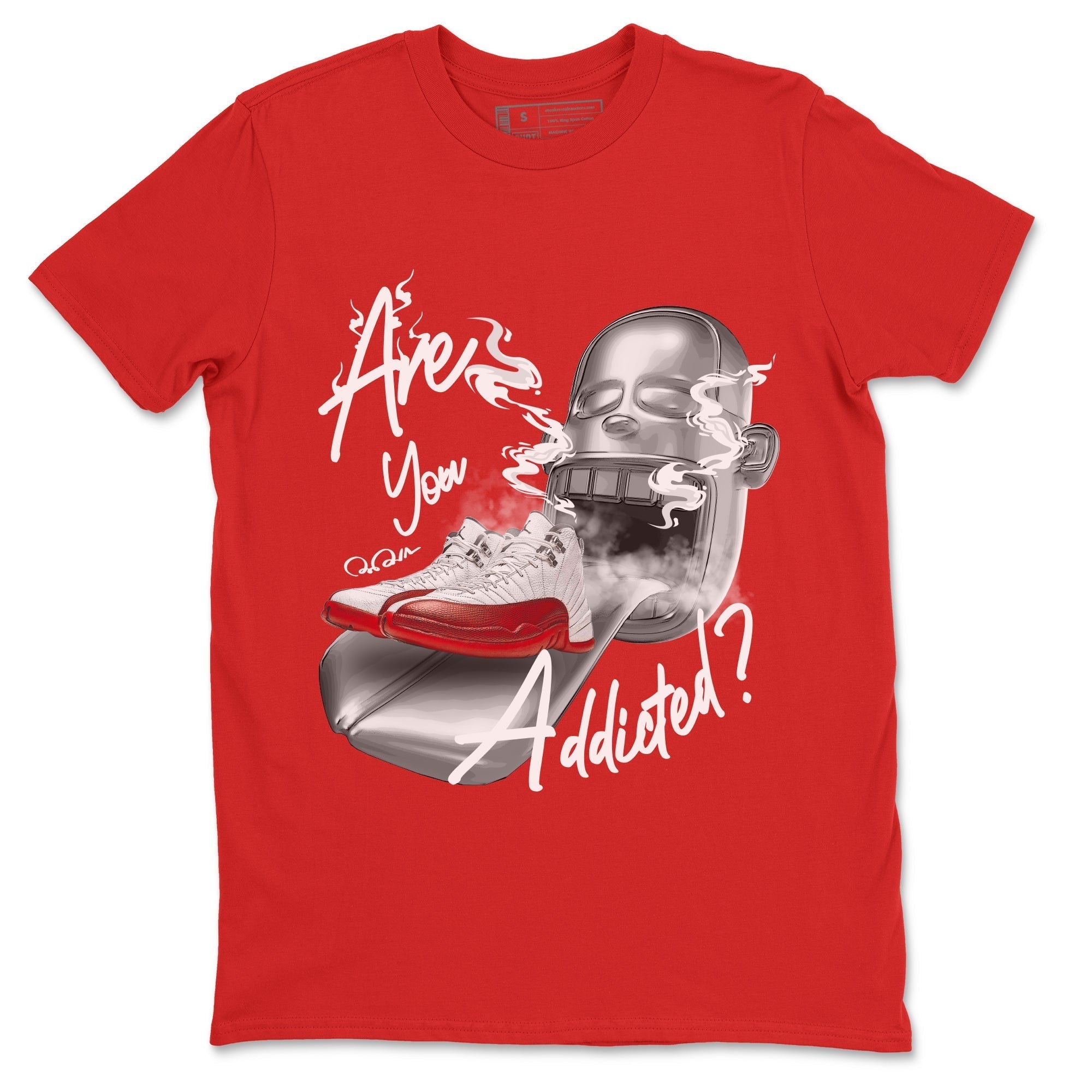 Are You Addicted Unisex Tops - Air Jordan 12 Cherry