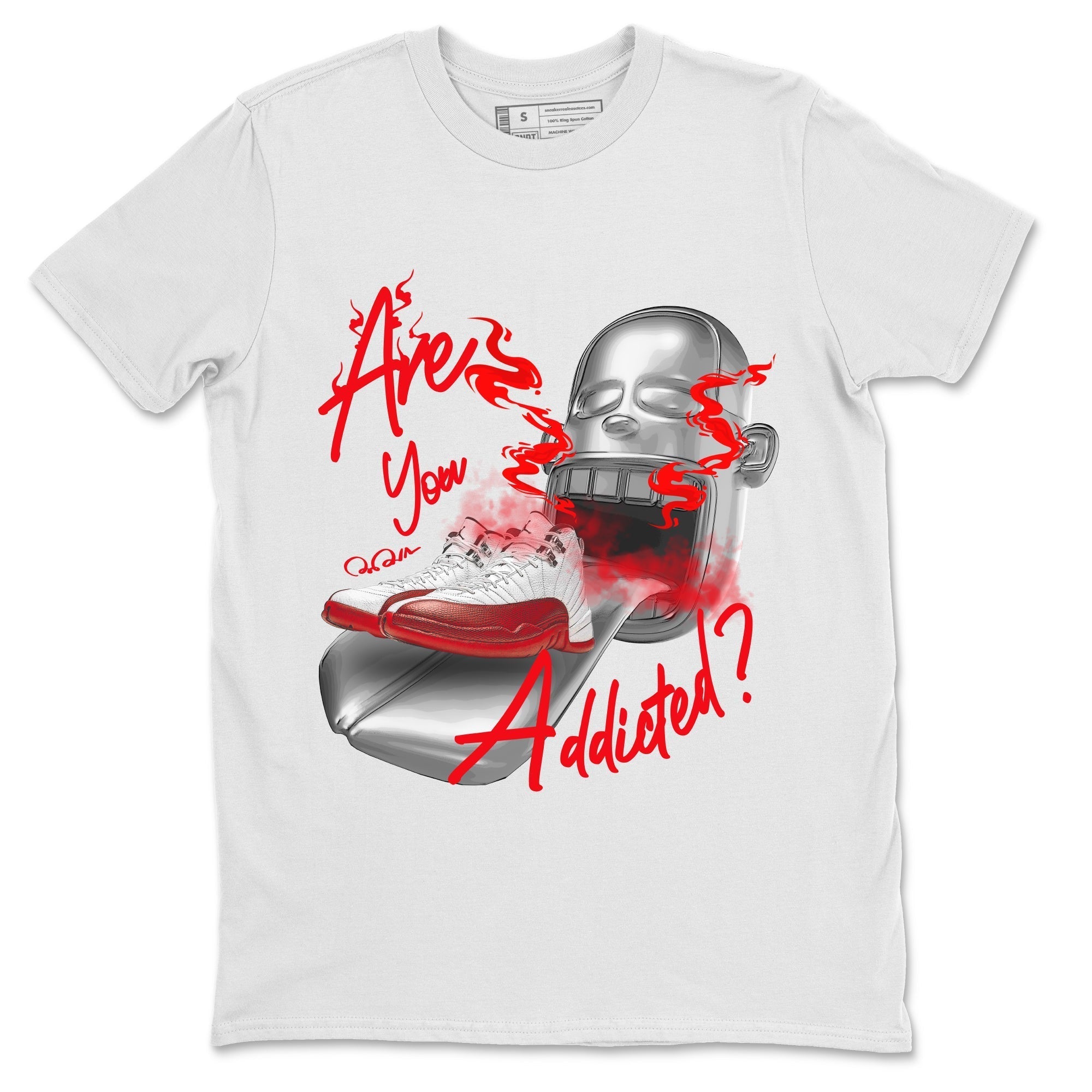 Are You Addicted Unisex Tops - Air Jordan 12 Cherry