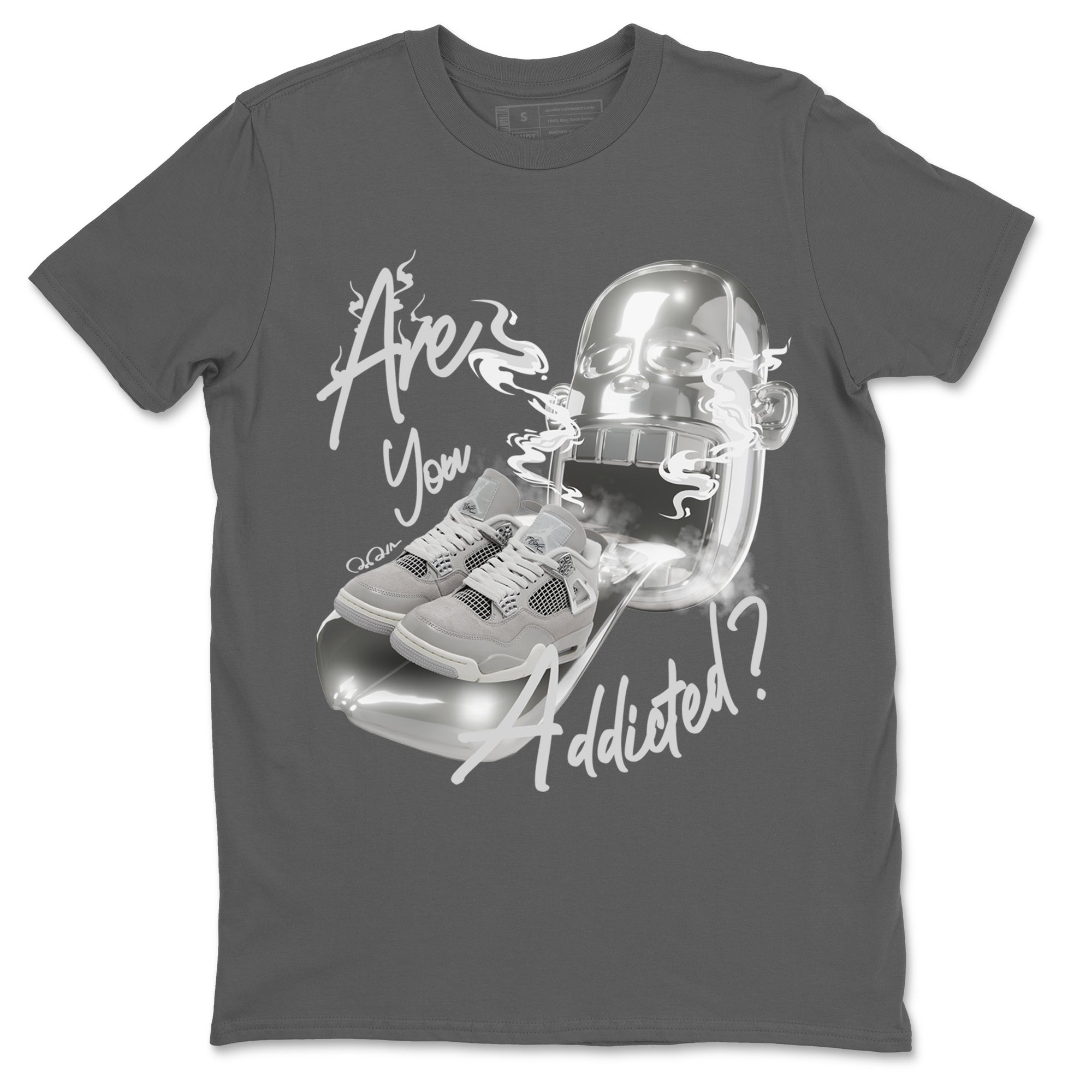 Are You Addicted snkmatch Tee - Air Jordan 4 Frozen Moments