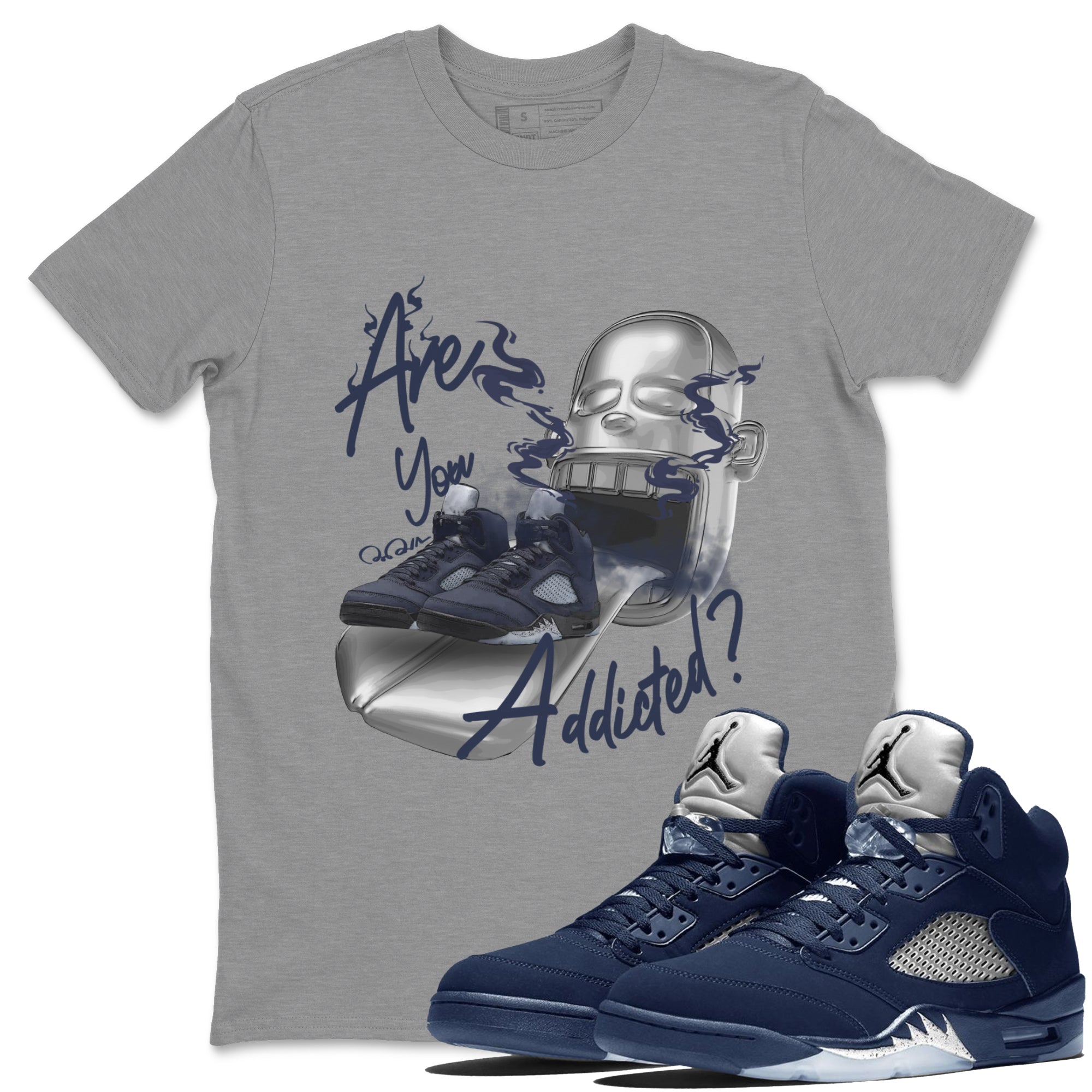Are You Addicted Unisex Tops - Air Jordan 5 Georgetown