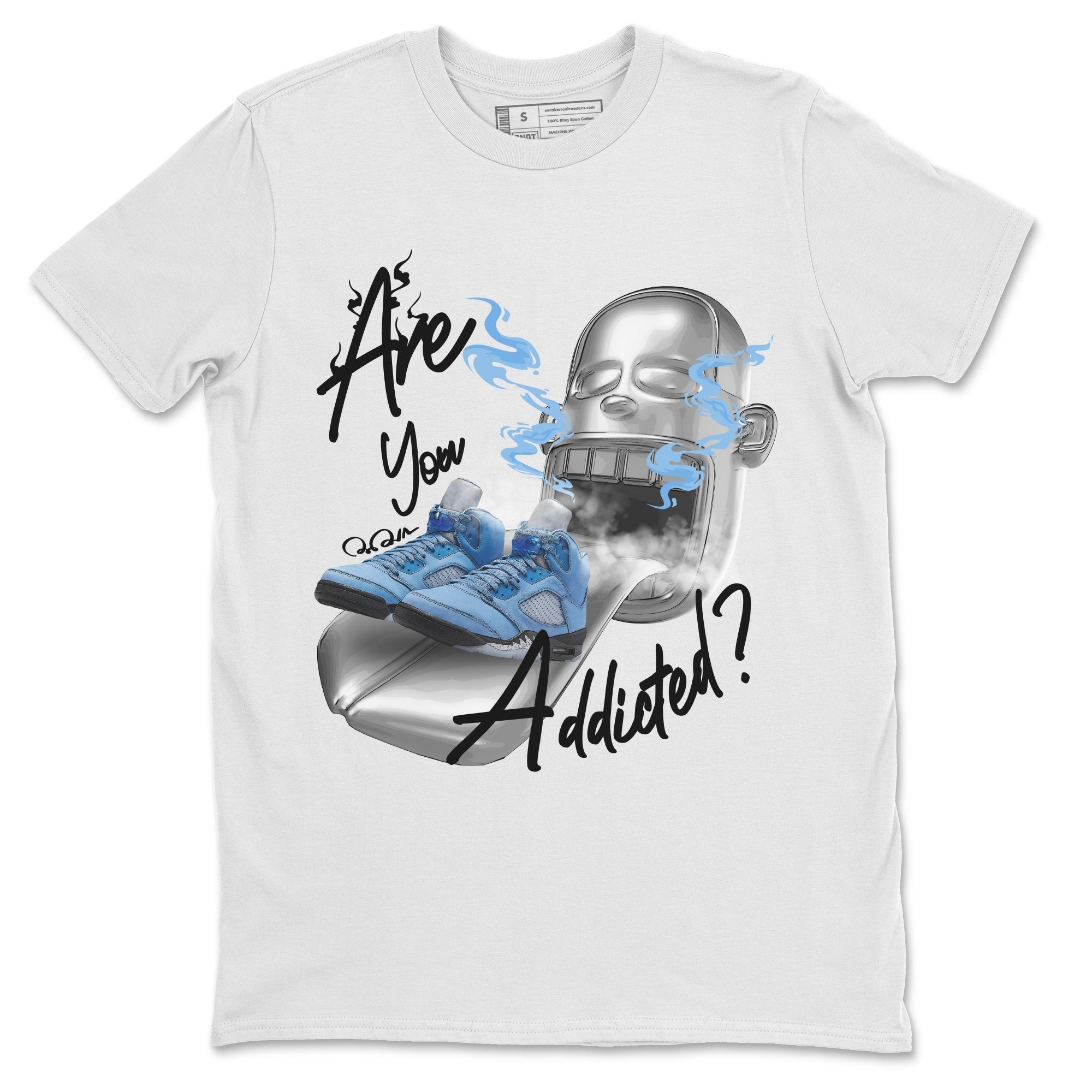 Are You Addicted Unisex Tops - Air Jordan 5 UNC