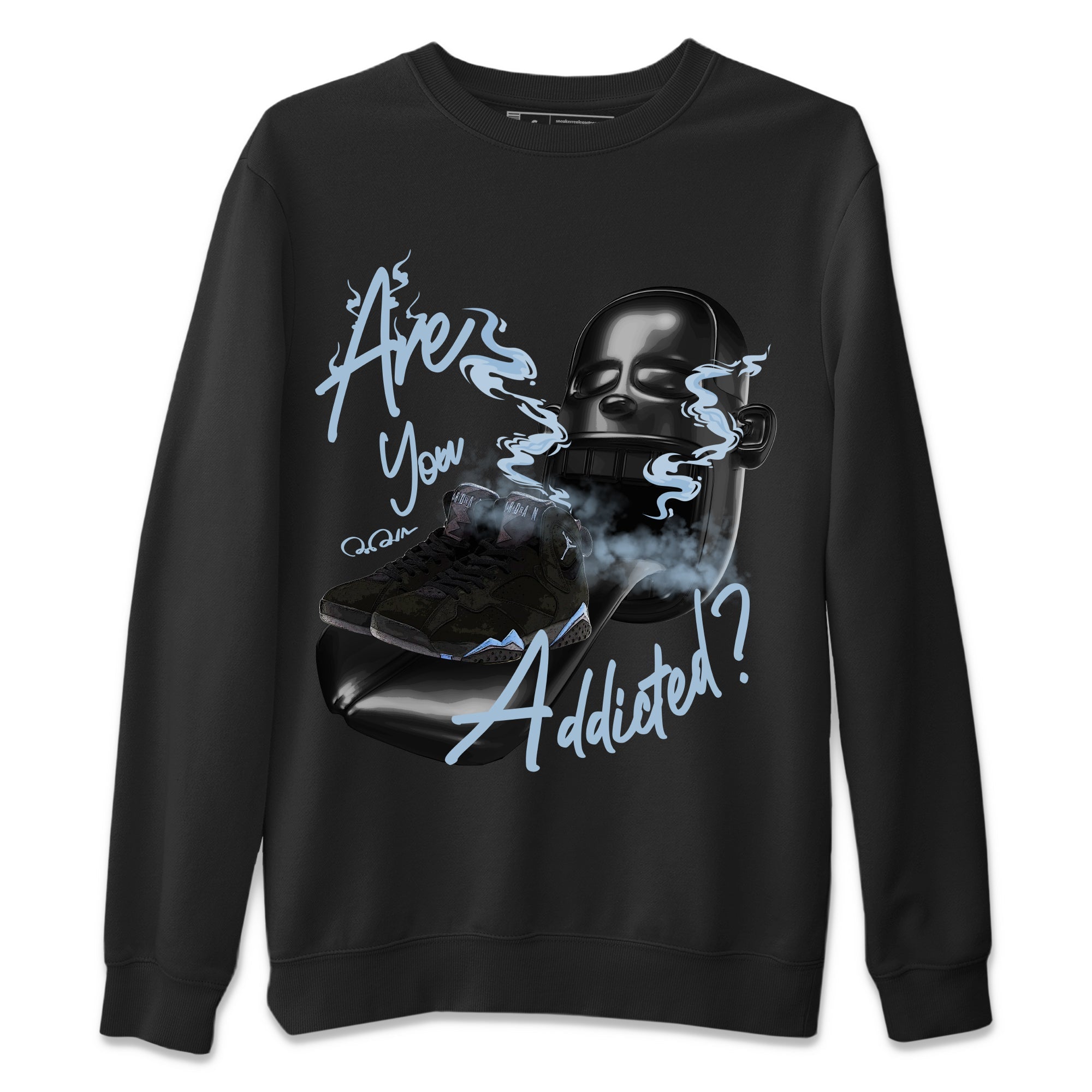Are You Addicted Unisex Tops - Air Jordan 7 Chambray