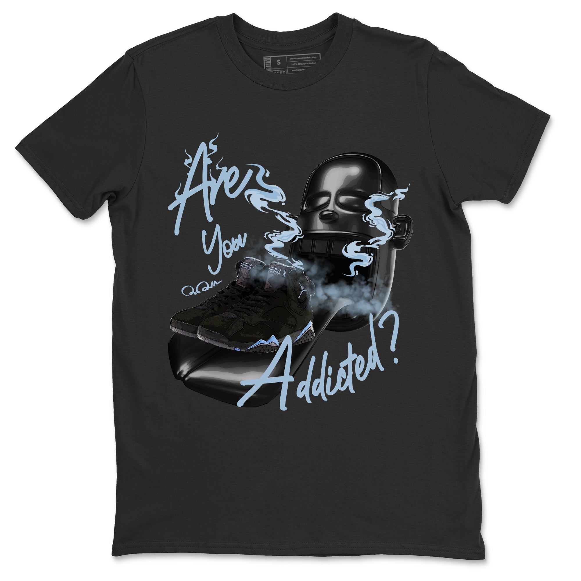 Are You Addicted Unisex Tops - Air Jordan 7 Chambray