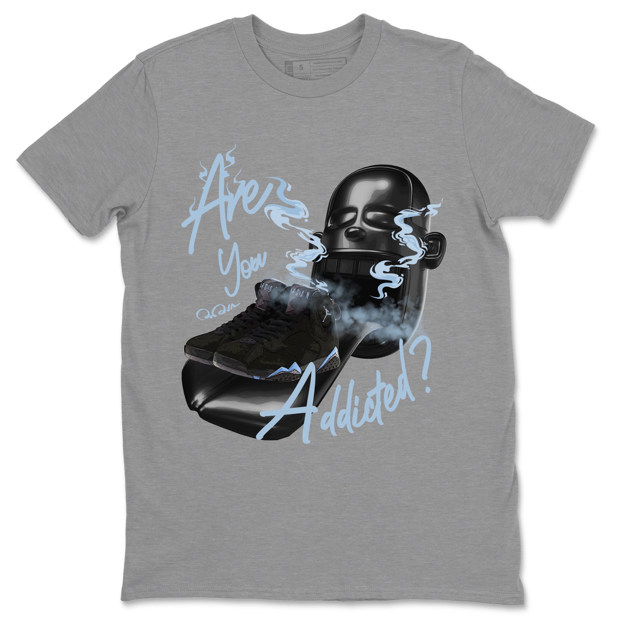 Are You Addicted Unisex Tops - Air Jordan 7 Chambray