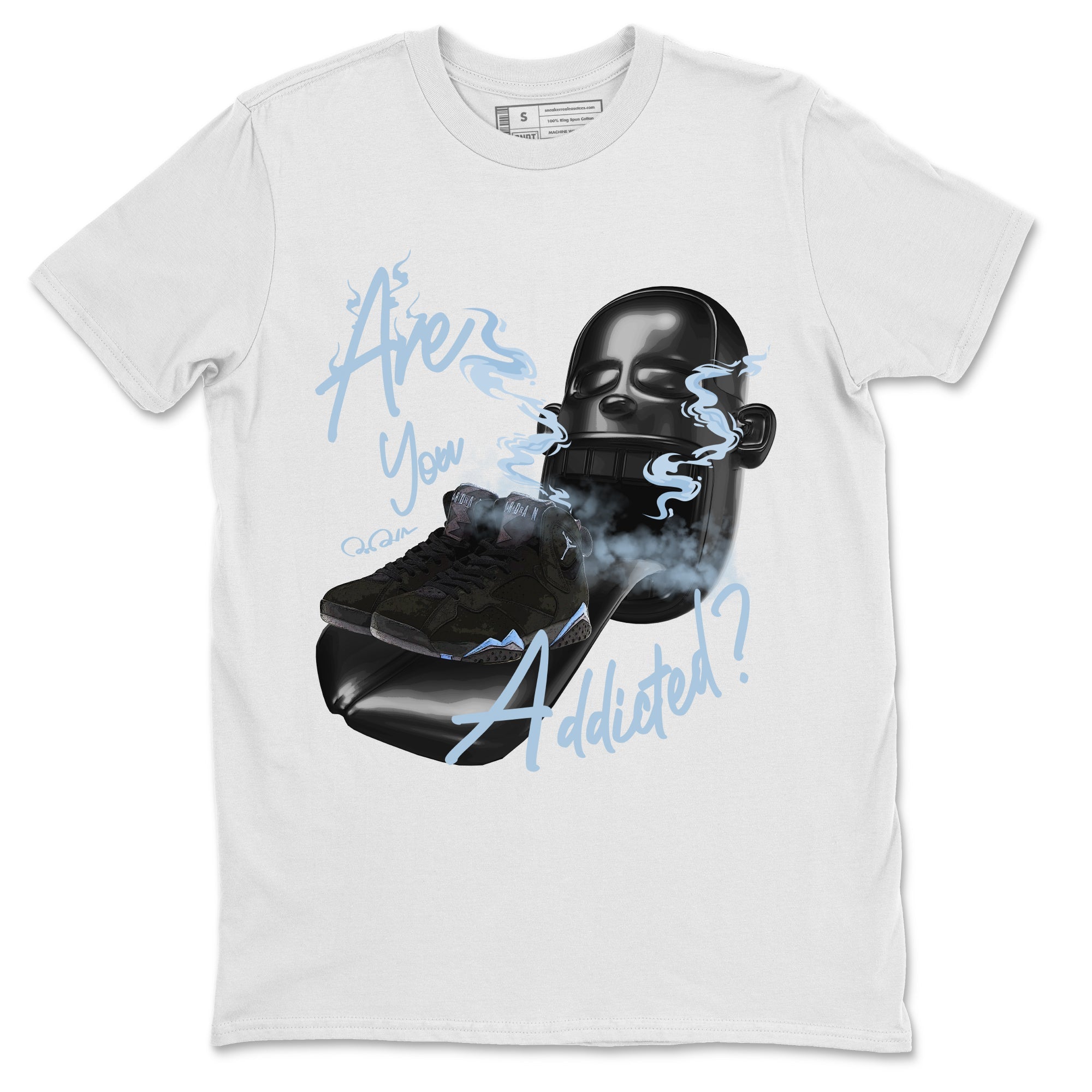 Are You Addicted Unisex Tops - Air Jordan 7 Chambray