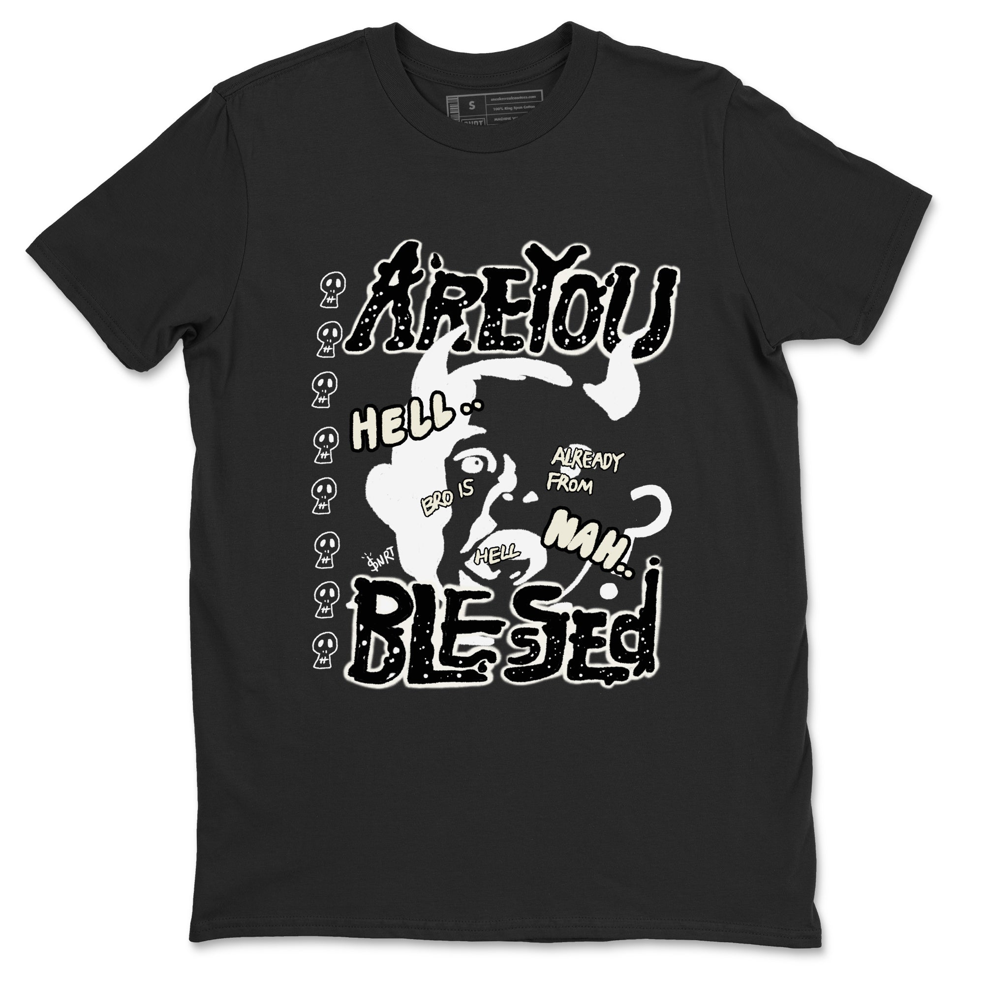 Are You Blessed snkmatch Tees - Air Jordan 5 Sail