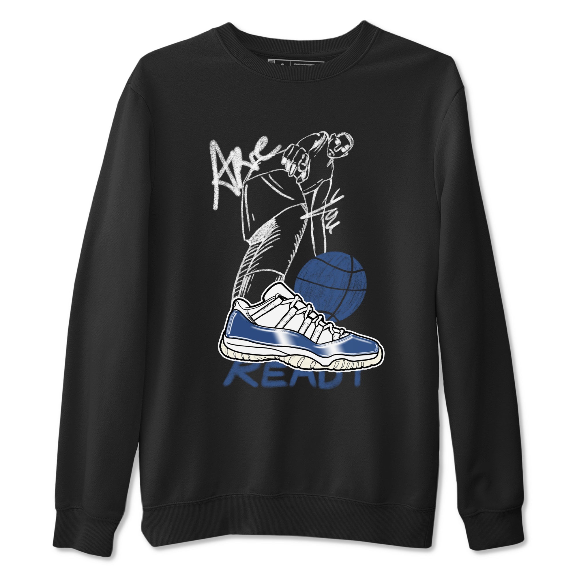 Are You Ready snkmatch Tees - Air Jordan 11 Diffused Blue