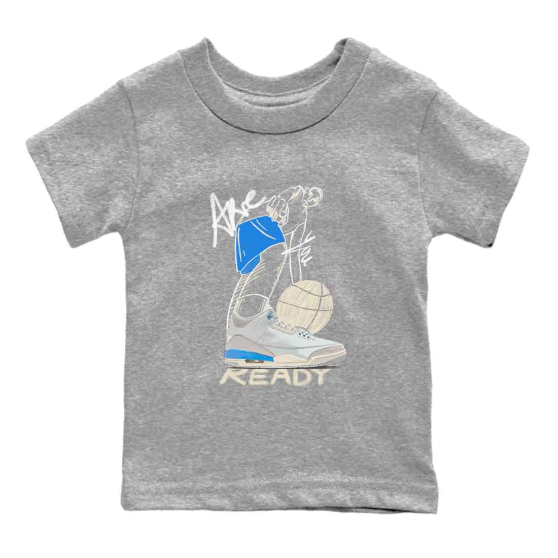 Are You Ready snkmatch Tees Kids - Air Jordan 3 Lucky Shorts