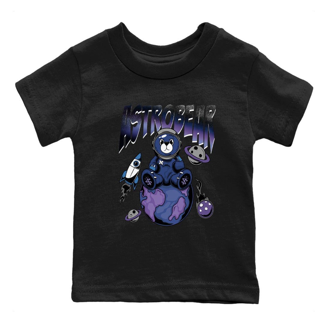 Astrobear snkmatch Tees Kids - Air Foamposite One Galaxy