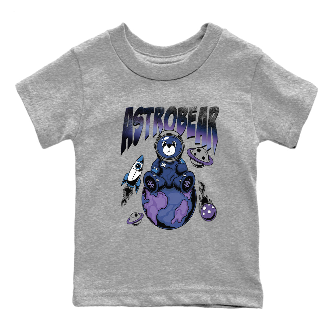Astrobear snkmatch Tees Kids - Air Foamposite One Galaxy