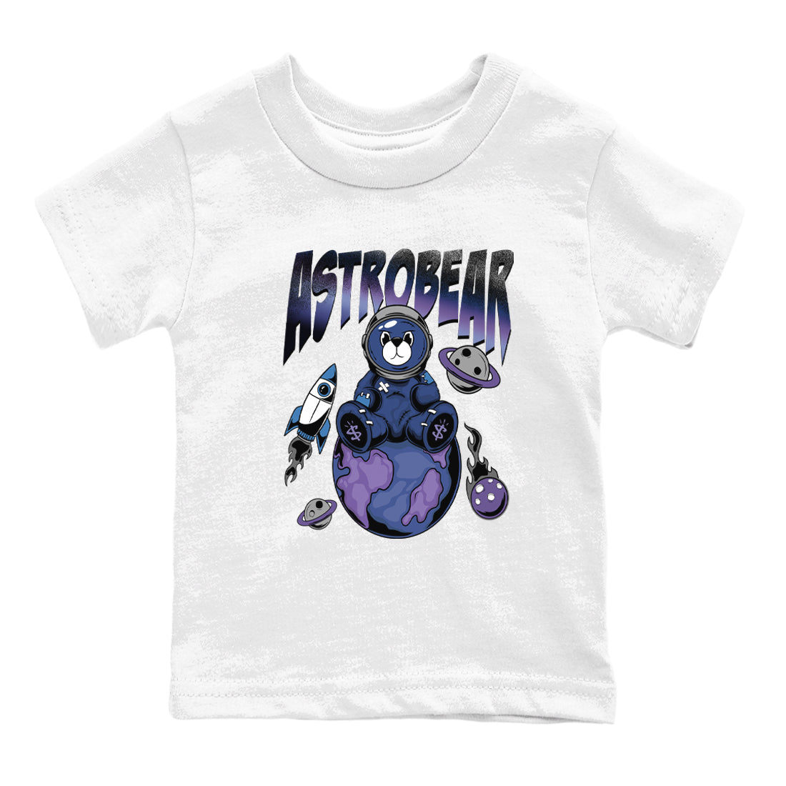Astrobear snkmatch Tees Kids - Air Foamposite One Galaxy