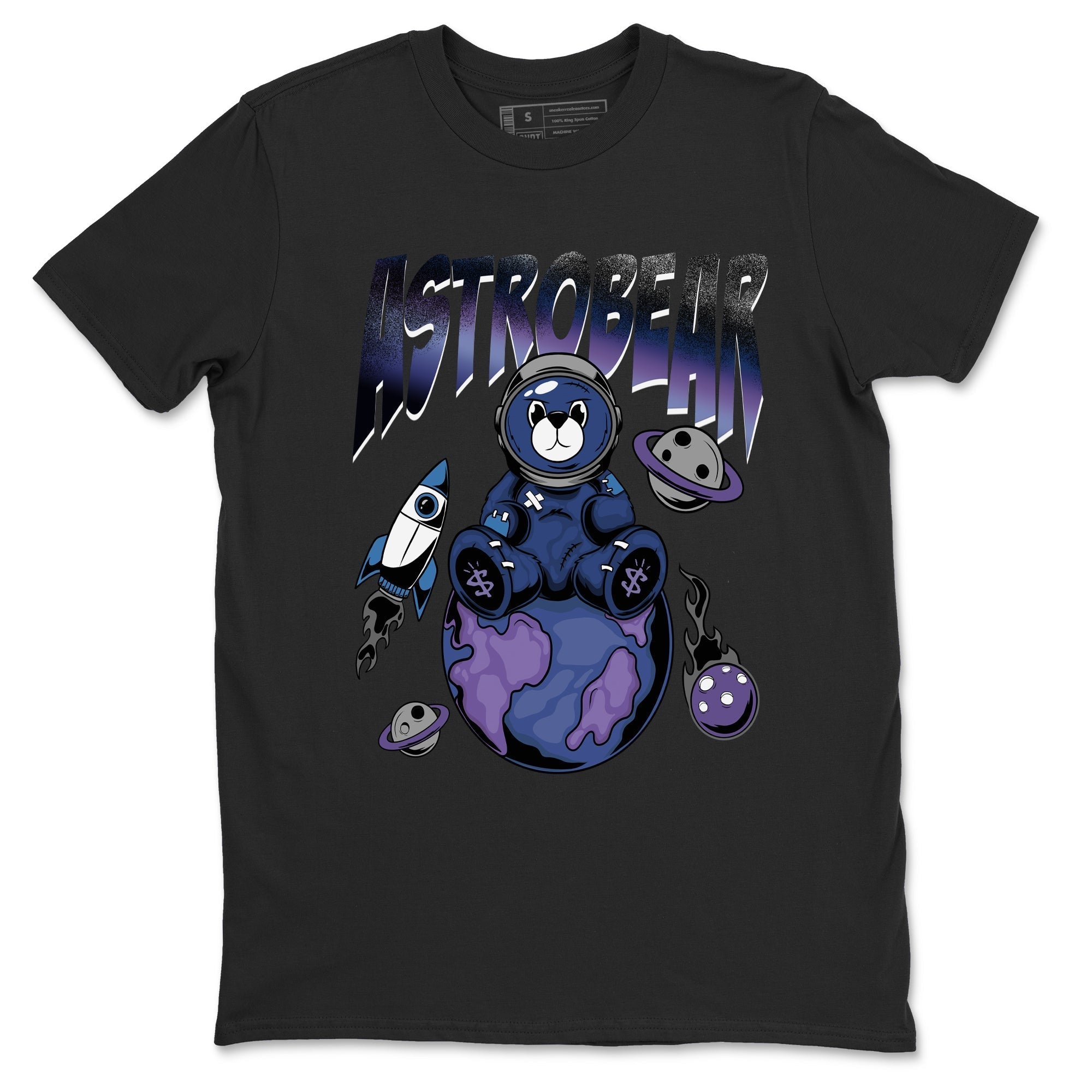 Astrobear snkmatch Tees - Air Foamposite One Galaxy