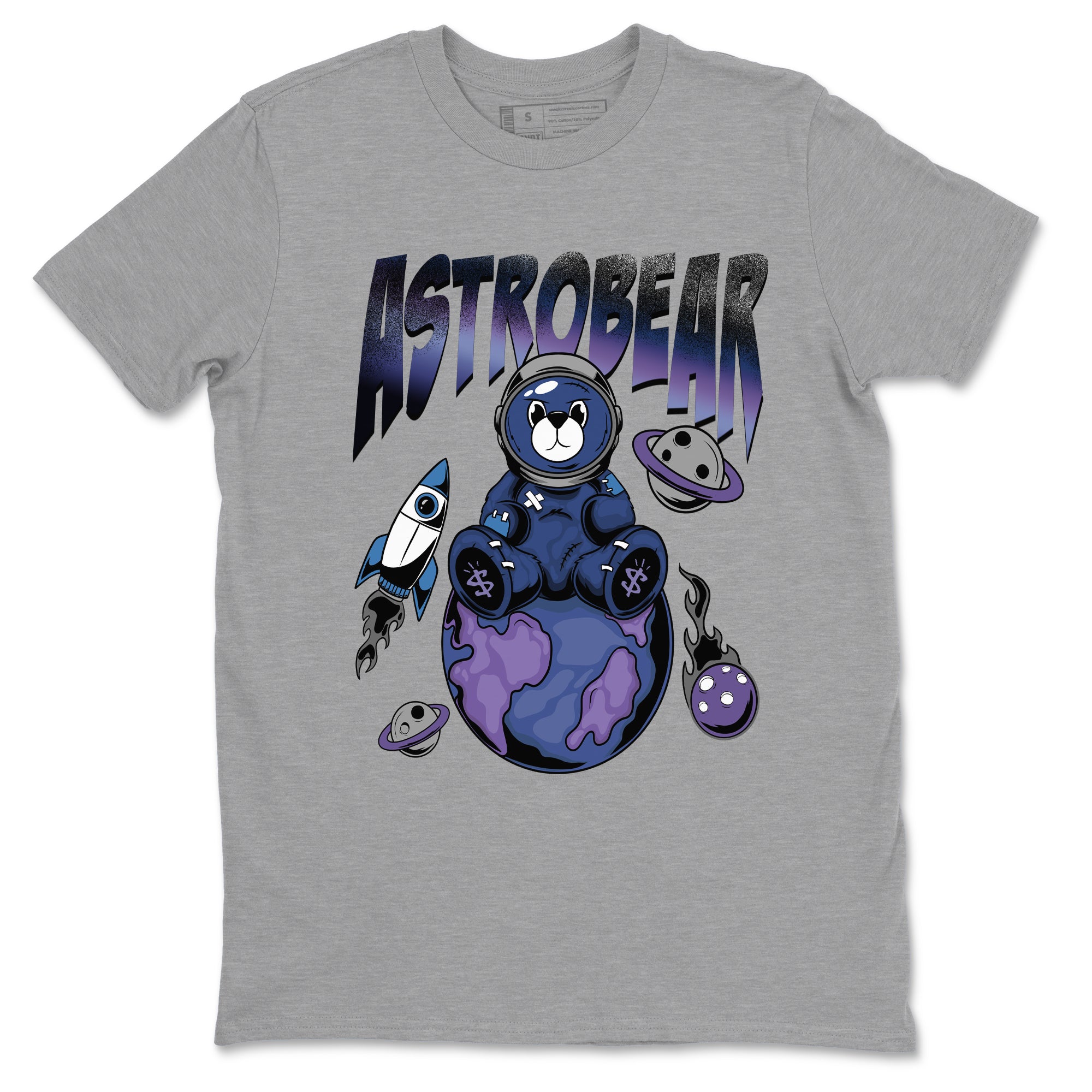 Astrobear snkmatch Tees - Air Foamposite One Galaxy