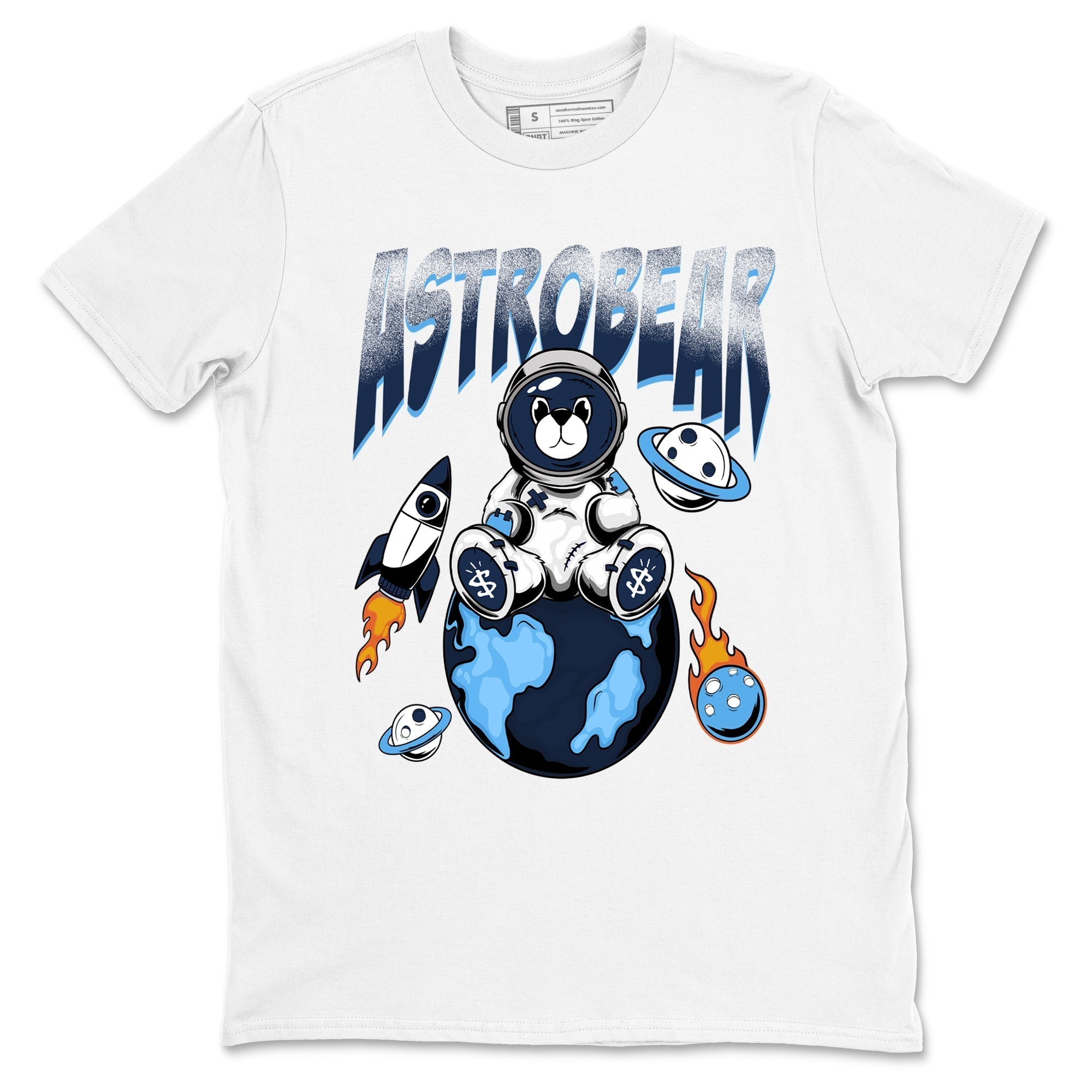 Astrobear snkmatch Tees - Air Jordan 1 Obsidian
