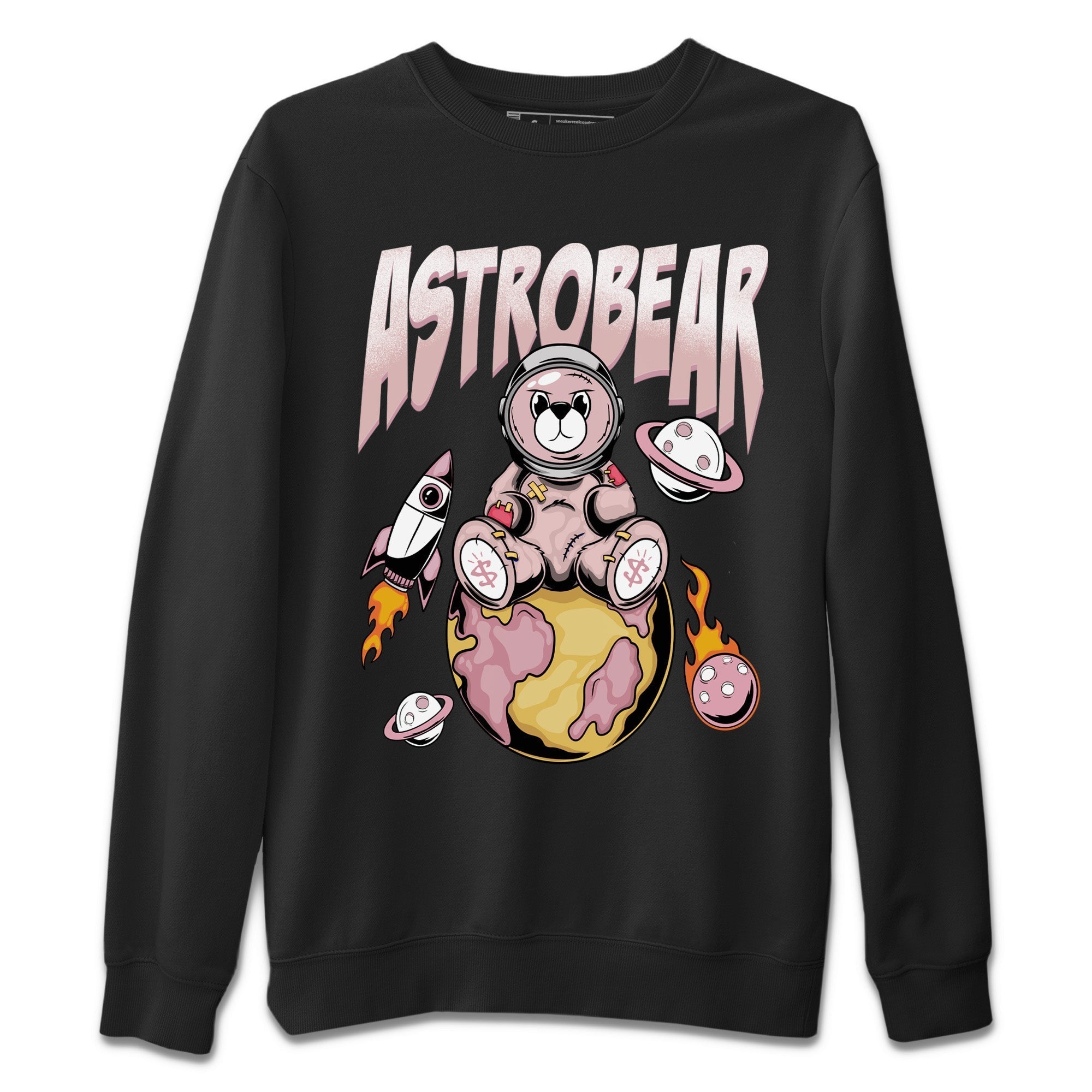 Astrobear Unisex Tops - Air Jordan 1 Washed Pink